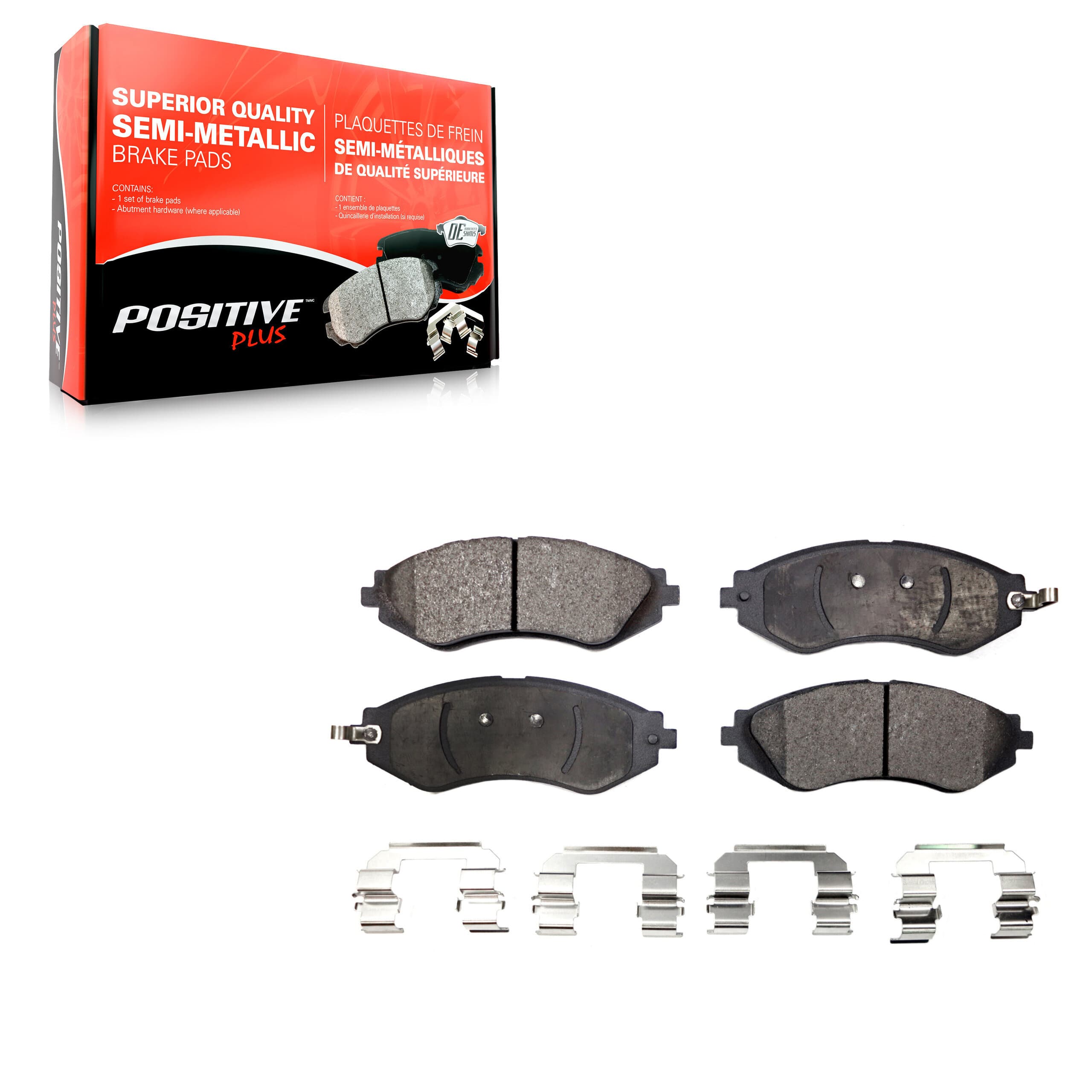 Positive Plus - PPF-D1035 - Front Disc Brake Pad image 1