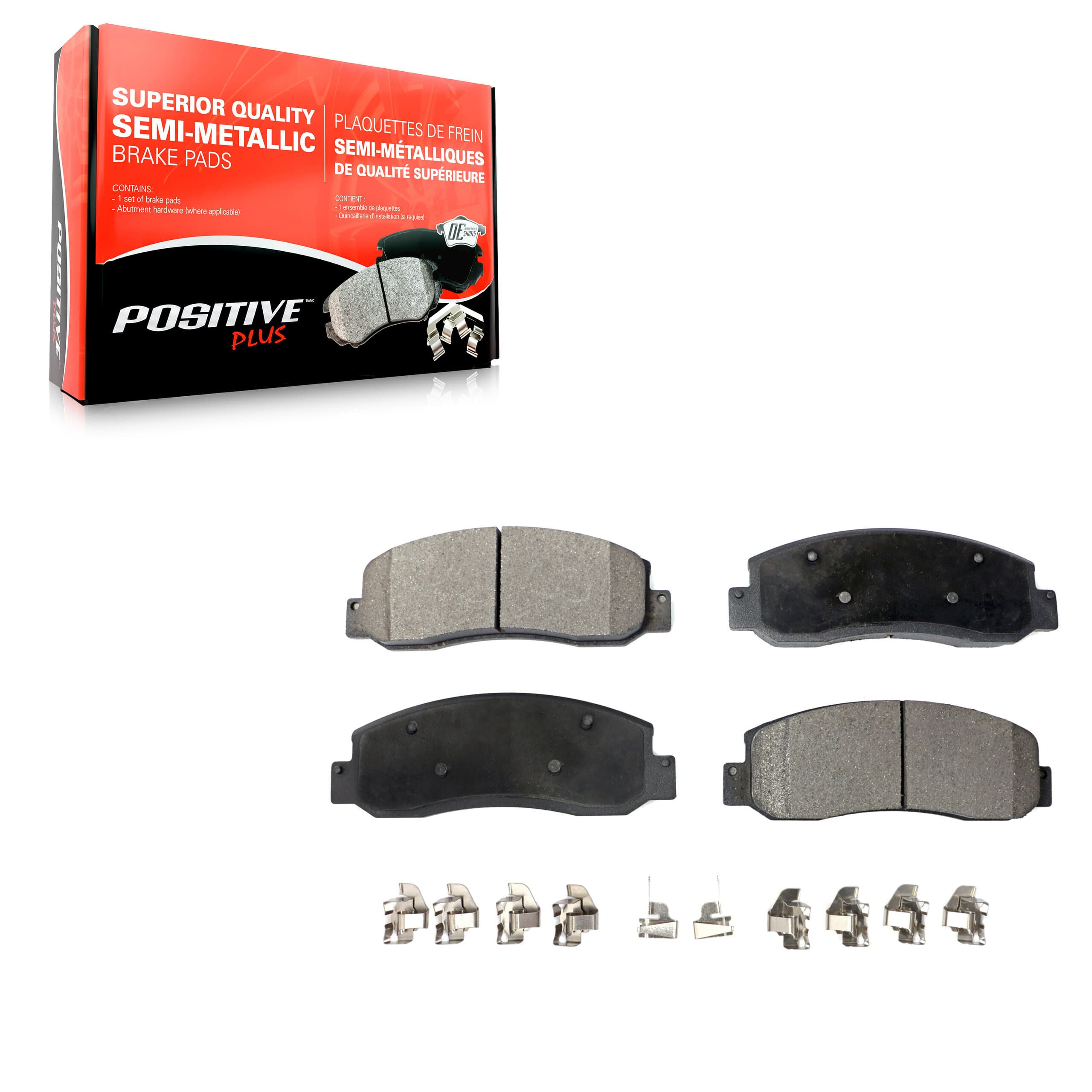 Positive Plus - PPF-D1069 - Front Disc Brake Pad image 1