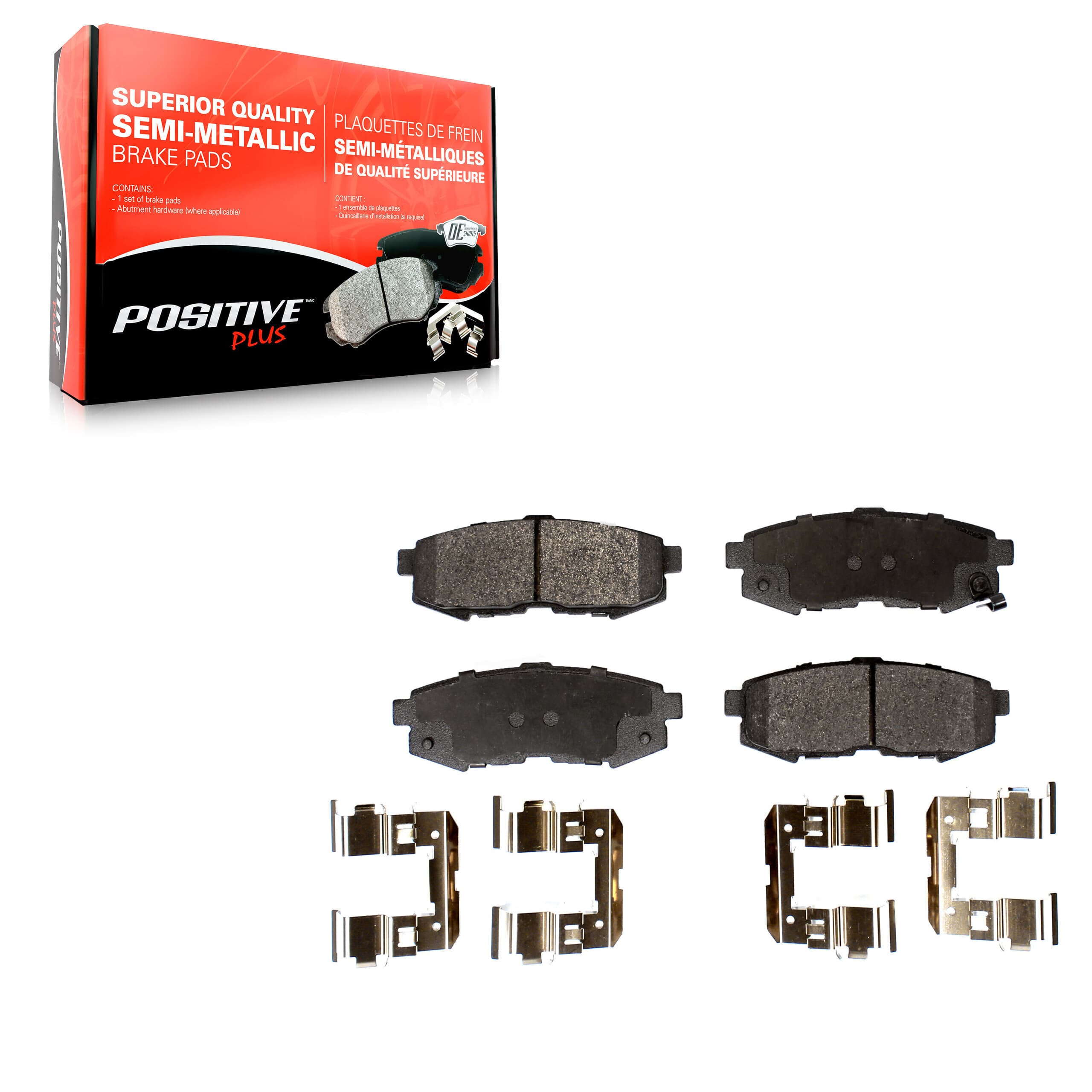 Positive Plus - PPF-D1073 - Rear Disc Brake Pad image 1