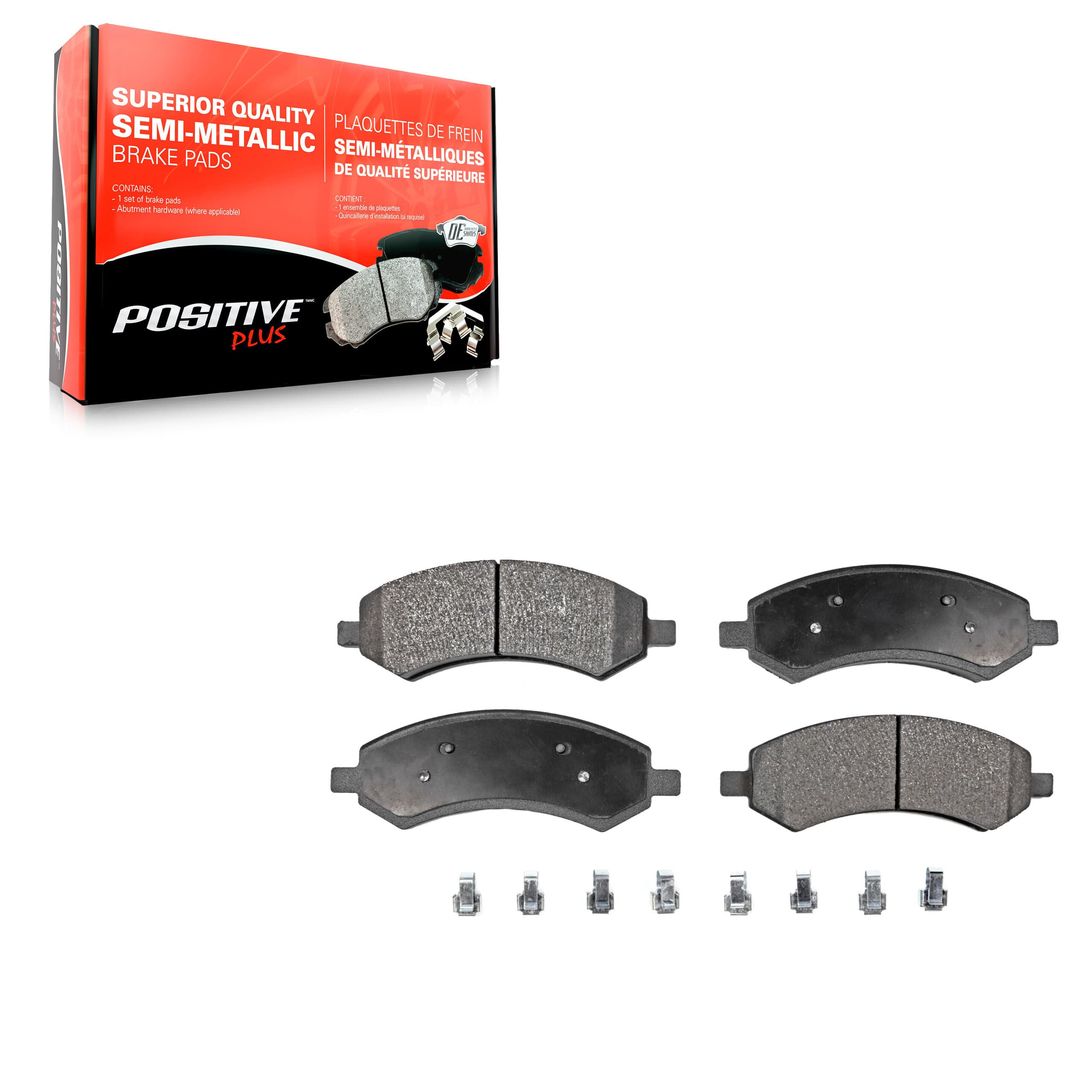 Positive Plus - PPF-D1084 - Front Disc Brake Pad image 1