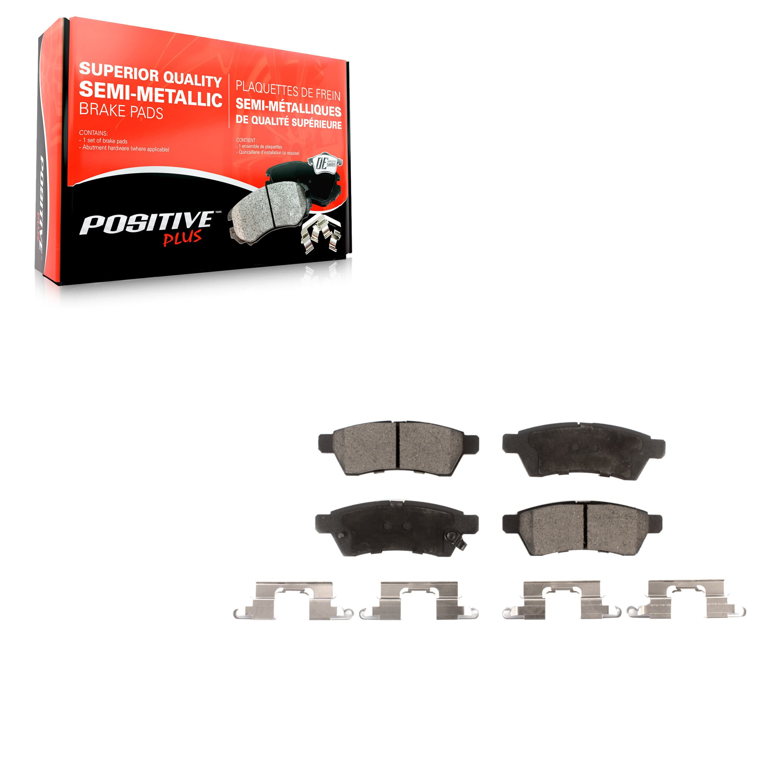 Positive Plus - PPF-D1100 - Rear Disc Brake Pad image 1