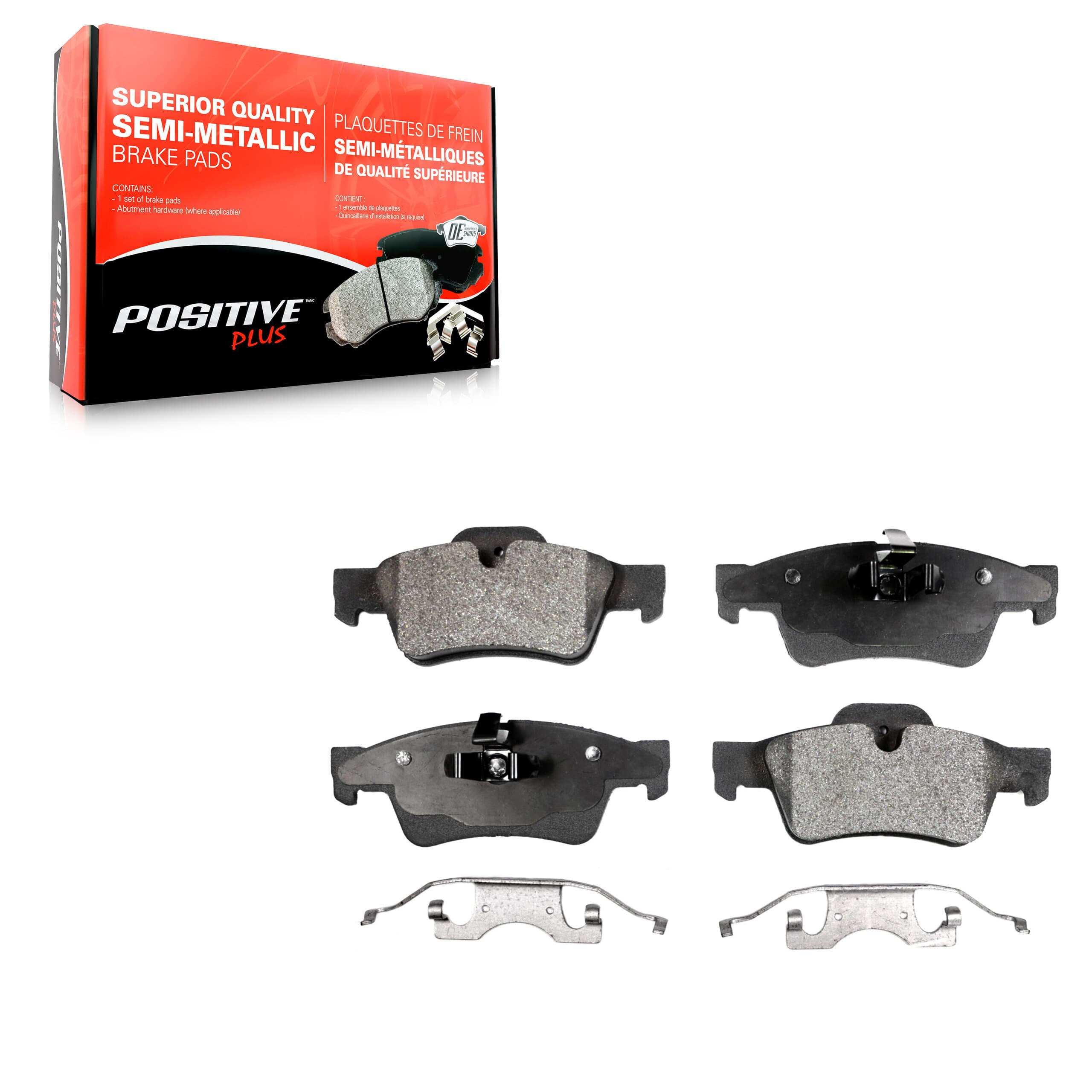 Positive Plus - PPF-D1122 - Rear Disc Brake Pad image 1