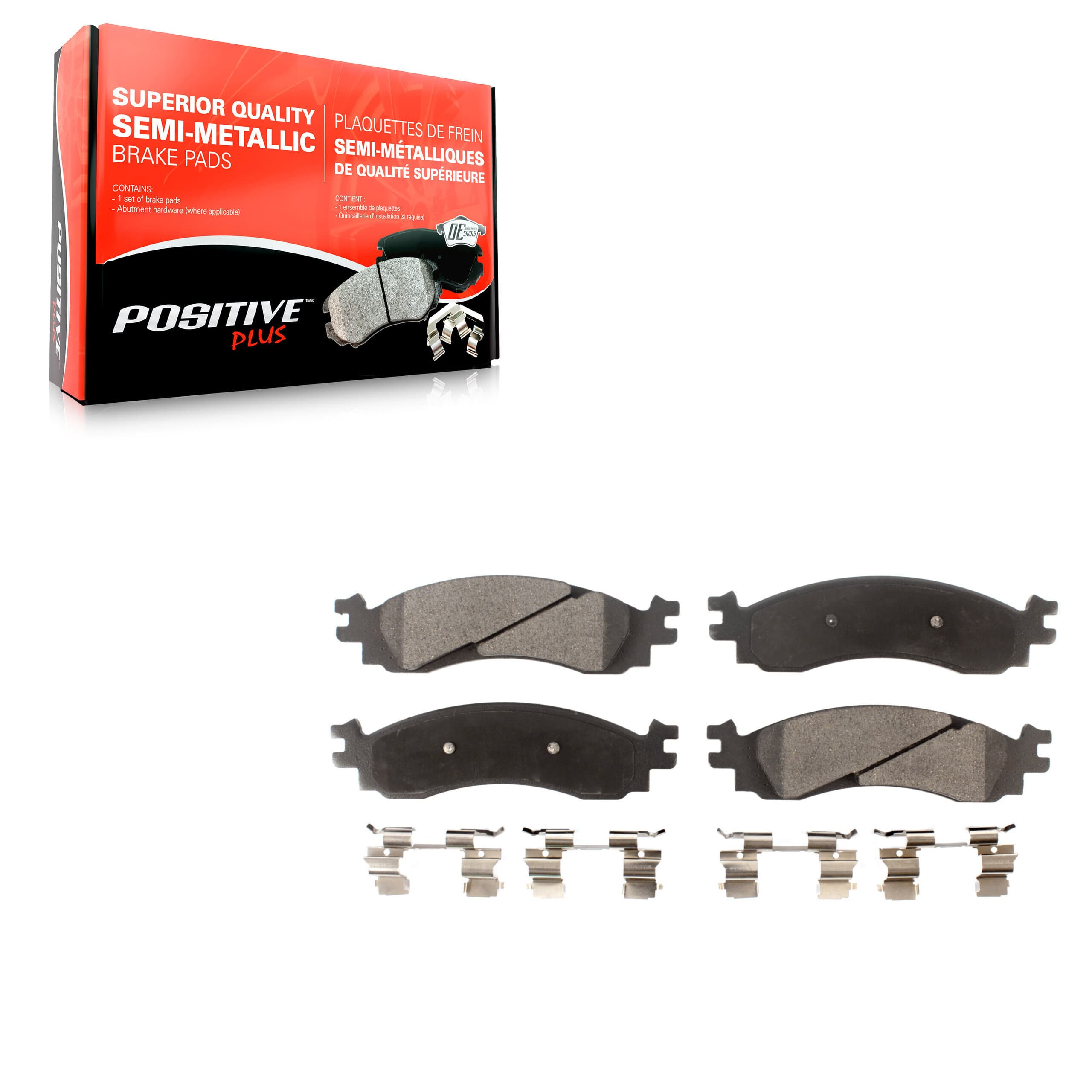 Positive Plus - PPF-D1158 - Front Disc Brake Pad image 1
