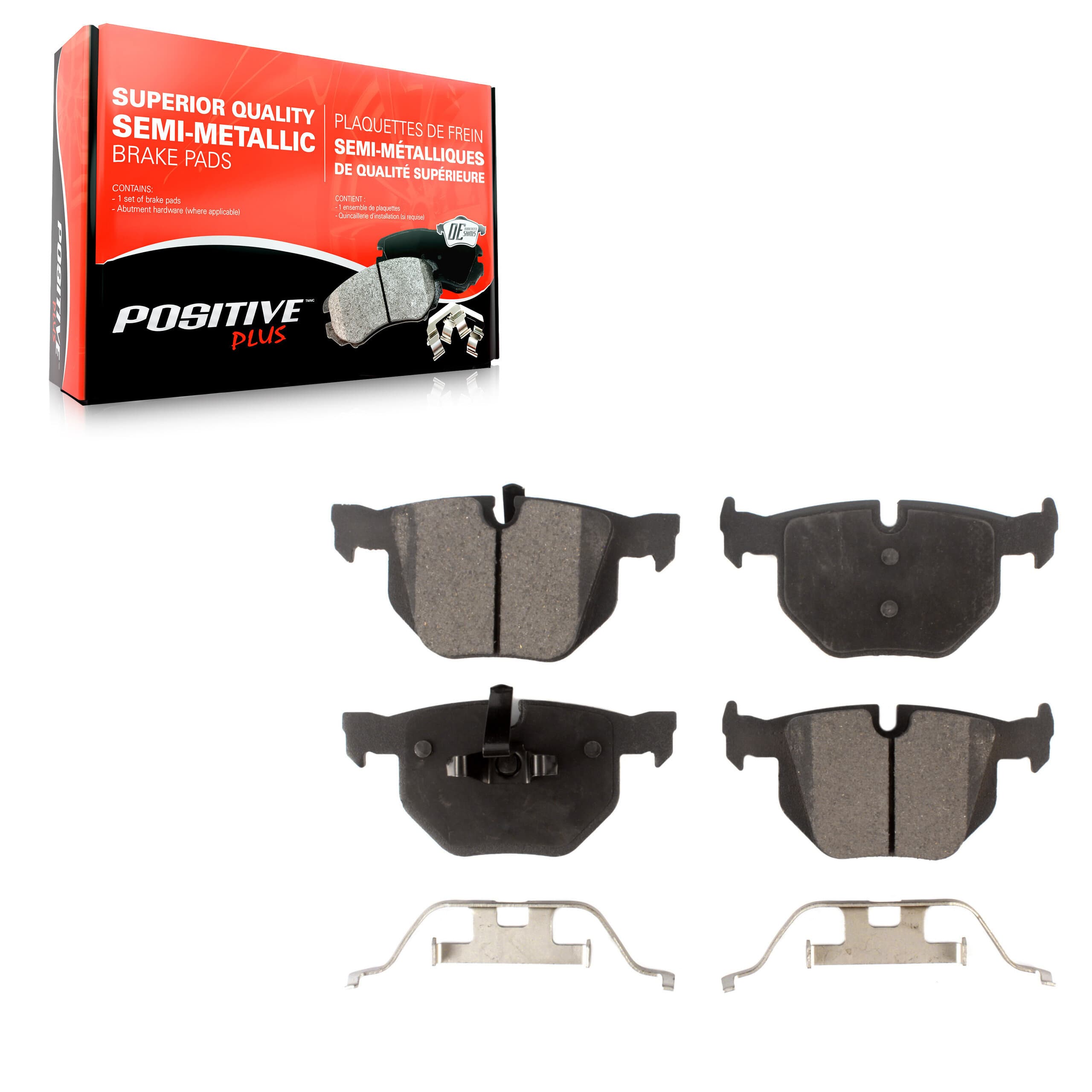 Positive Plus - PPF-D1170 - Rear Disc Brake Pad image 1