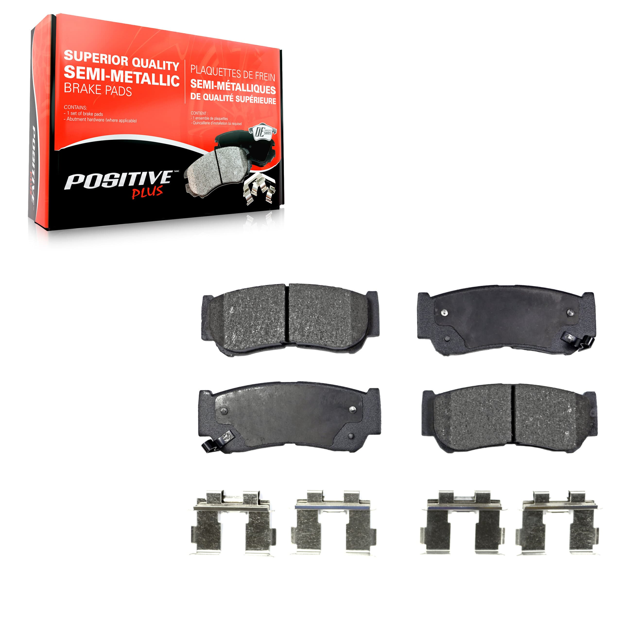 Positive Plus - PPF-D1297 - Rear Disc Brake Pad image 1