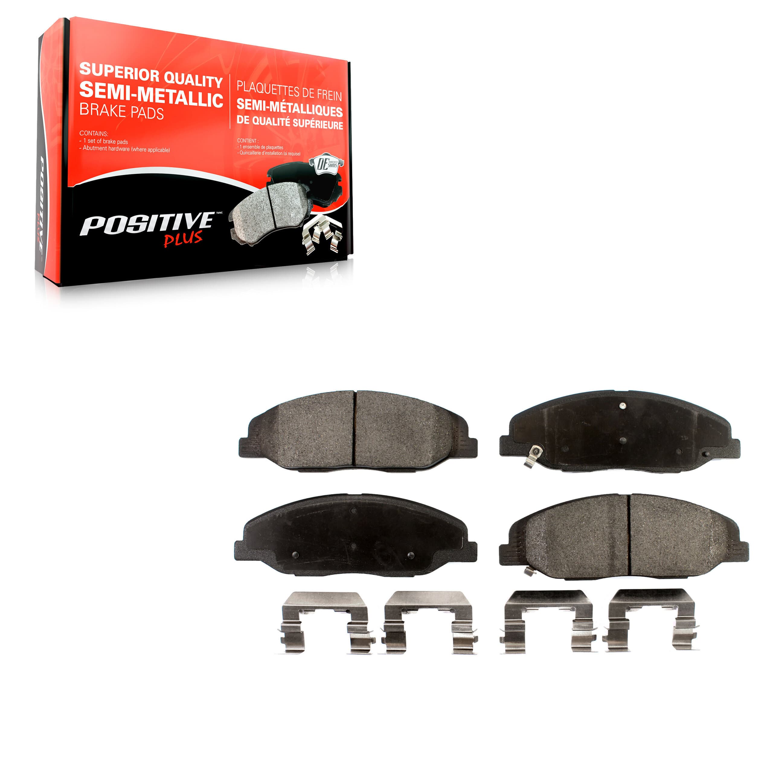 Positive Plus - PPF-D1332 - Front Disc Brake Pad image 1