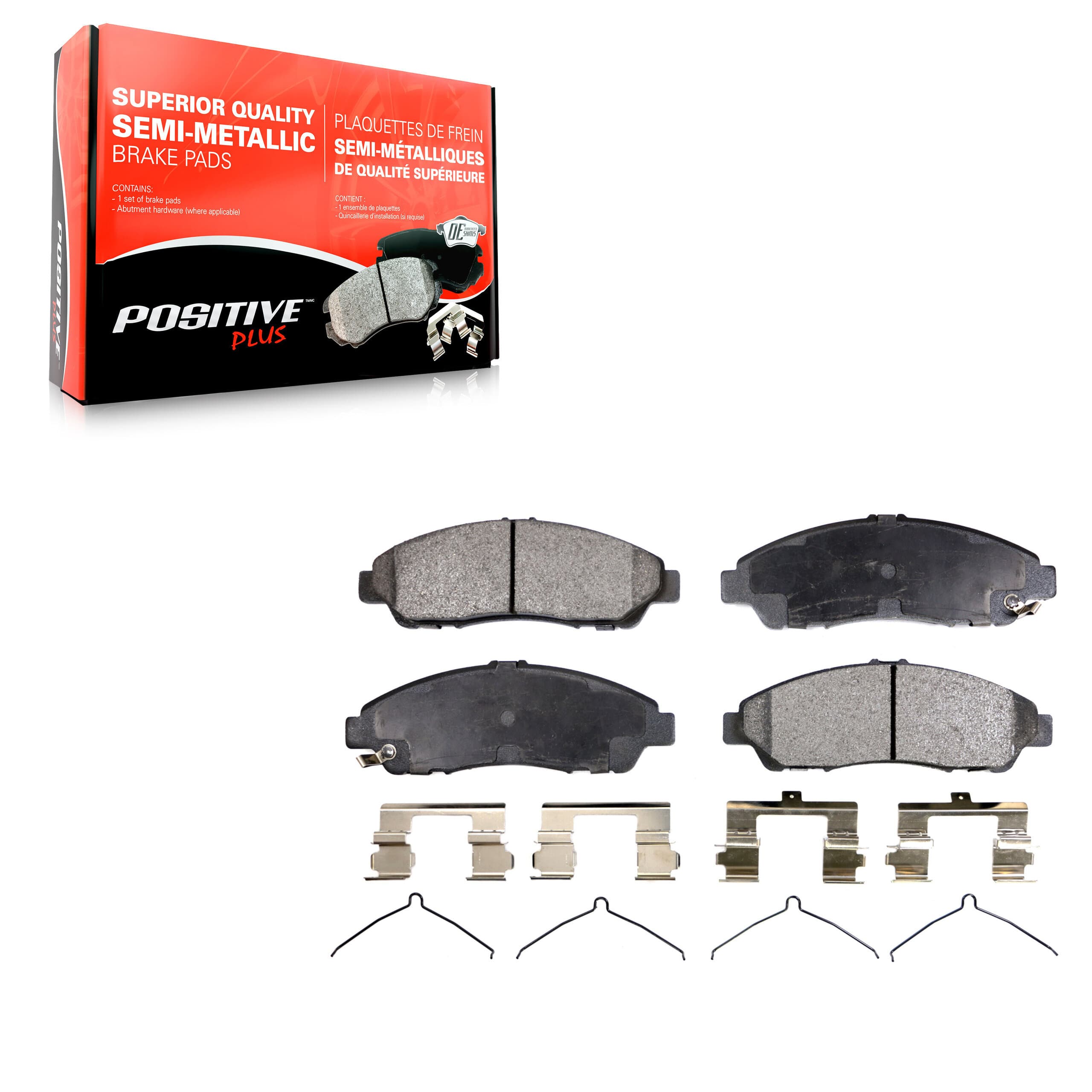 Positive Plus - PPF-D1378 - Front Disc Brake Pad image 1