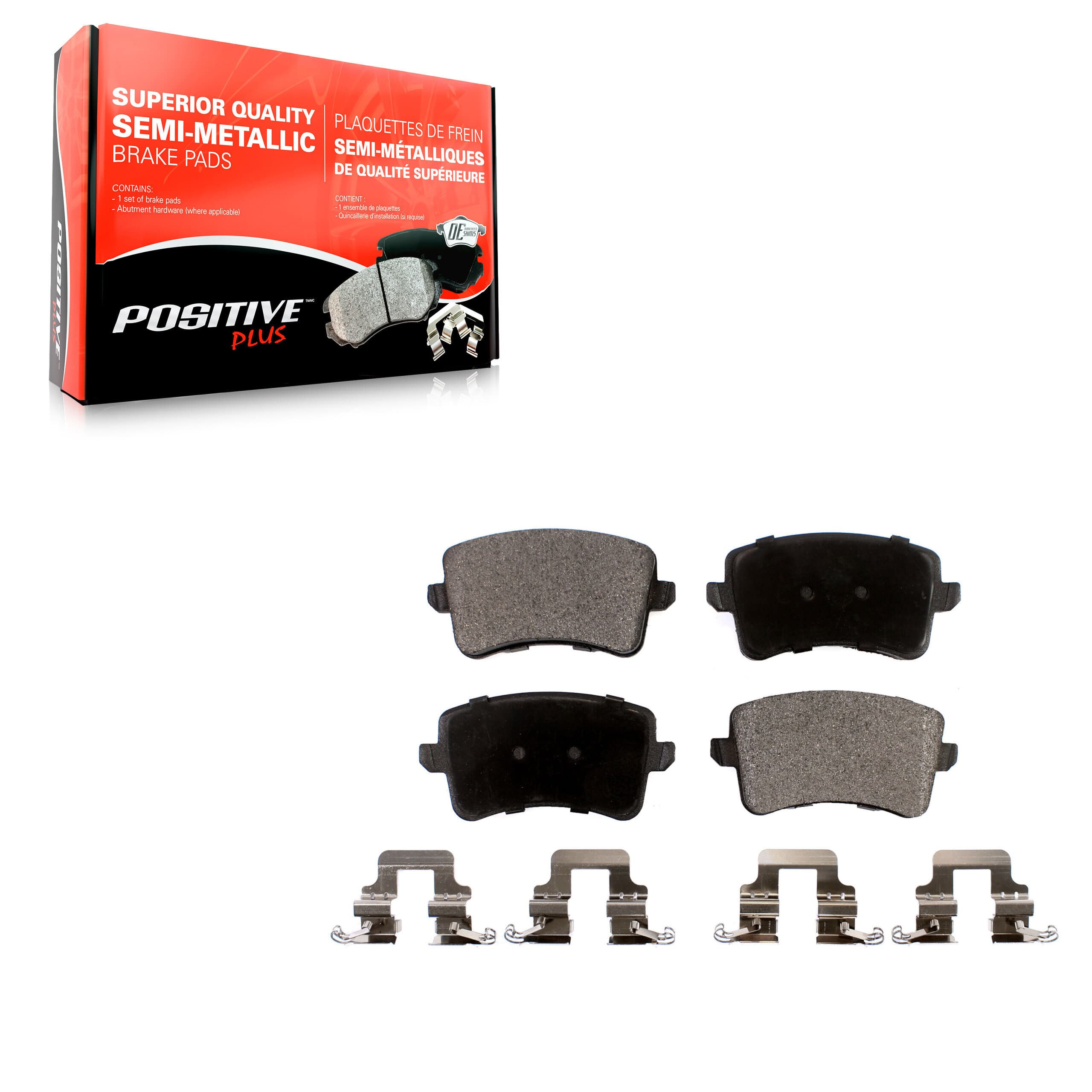 Positive Plus - PPF-D1386 - Rear Disc Brake Pad image 1