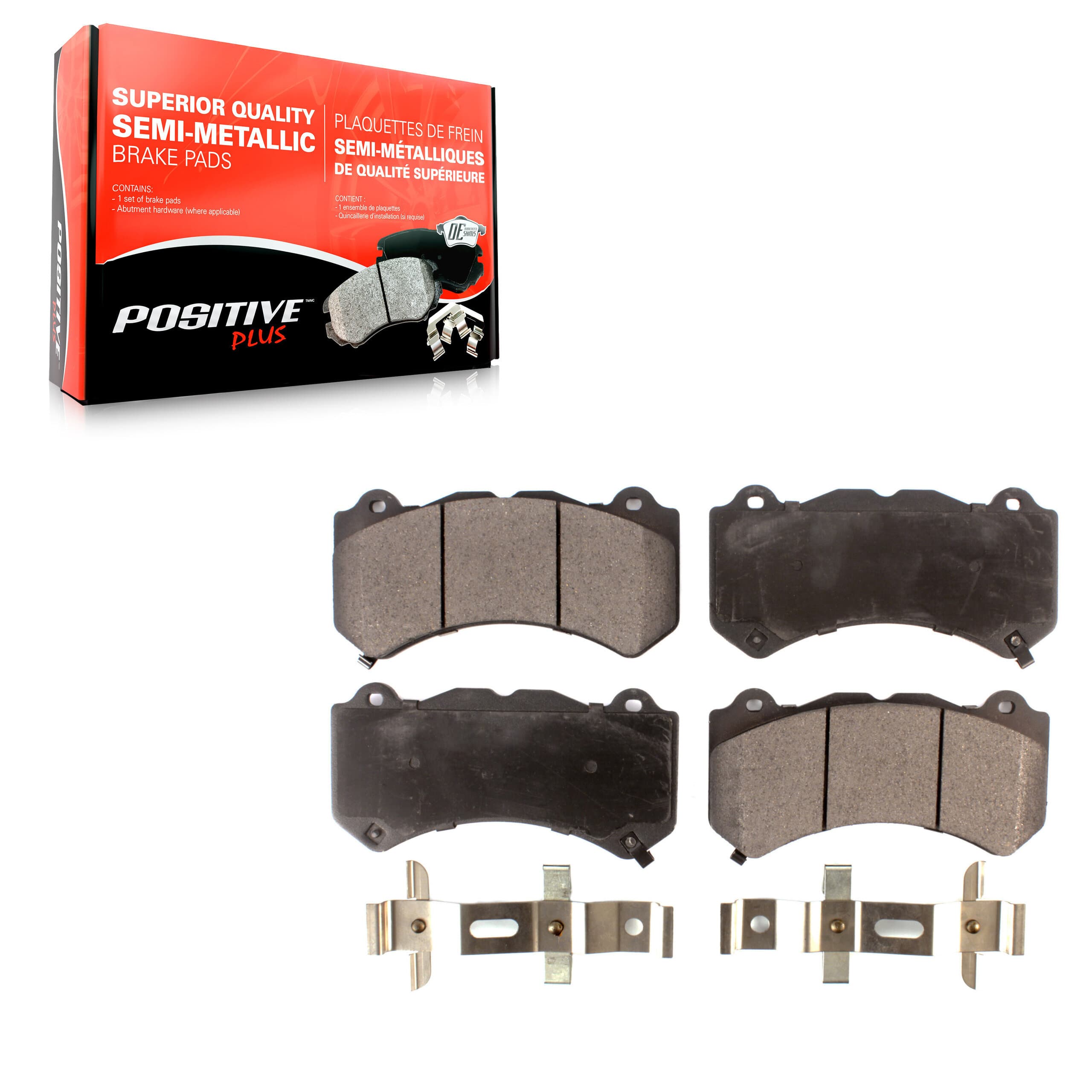 Positive Plus - PPF-D1405 - Front Disc Brake Pad image 1