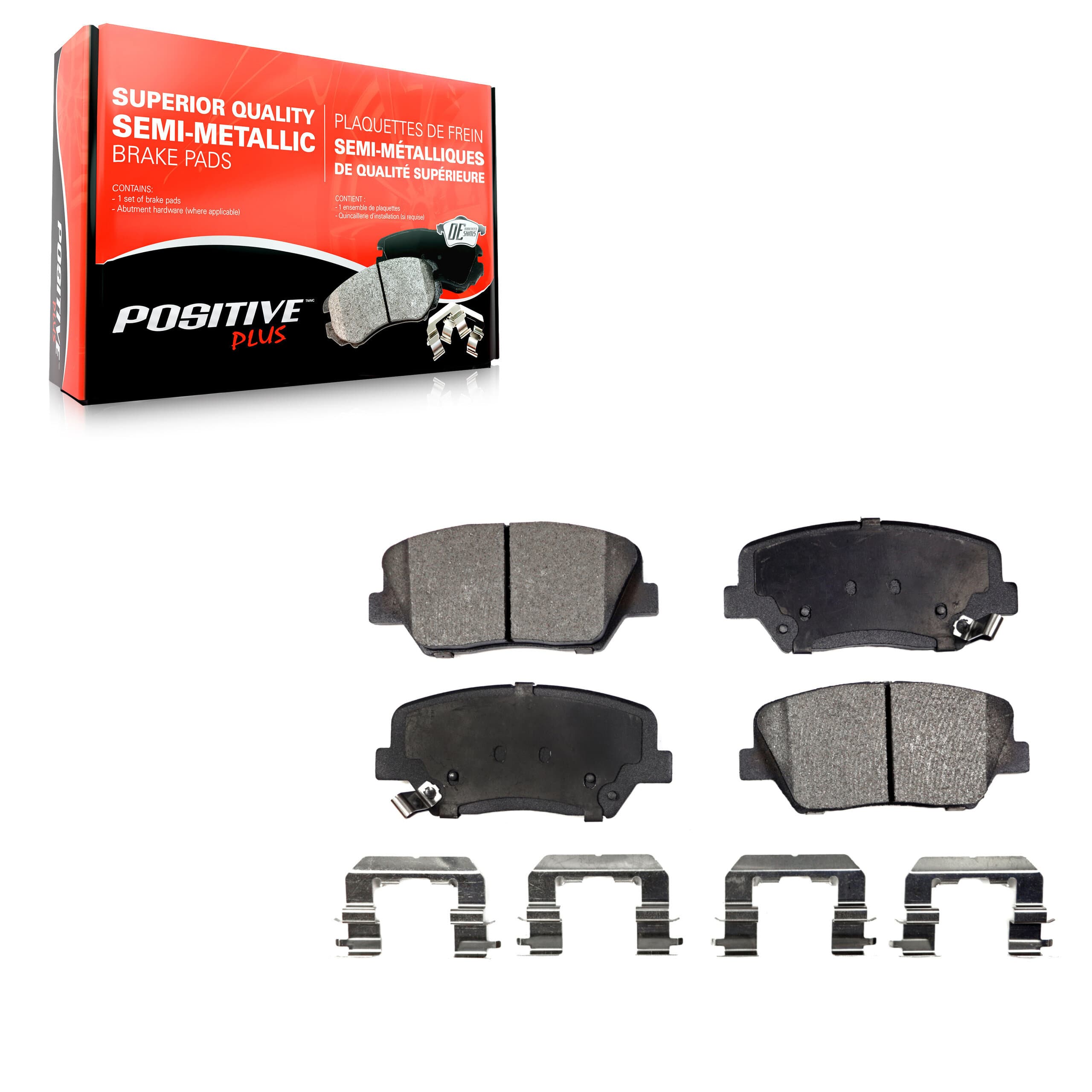 Positive Plus - PPF-D1432 - Front Disc Brake Pad image 1
