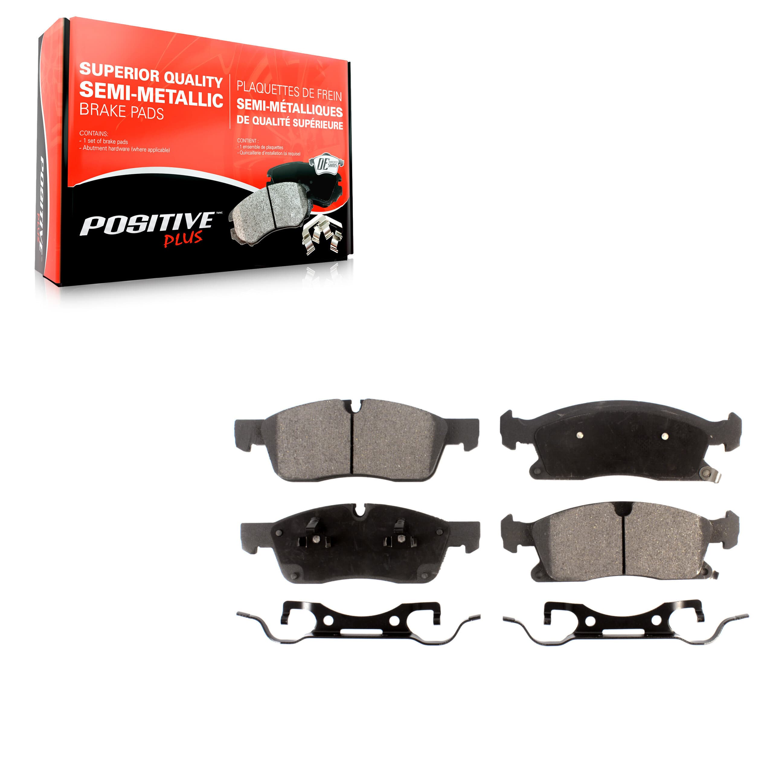 Positive Plus - PPF-D1455 - Front Disc Brake Pad image 1