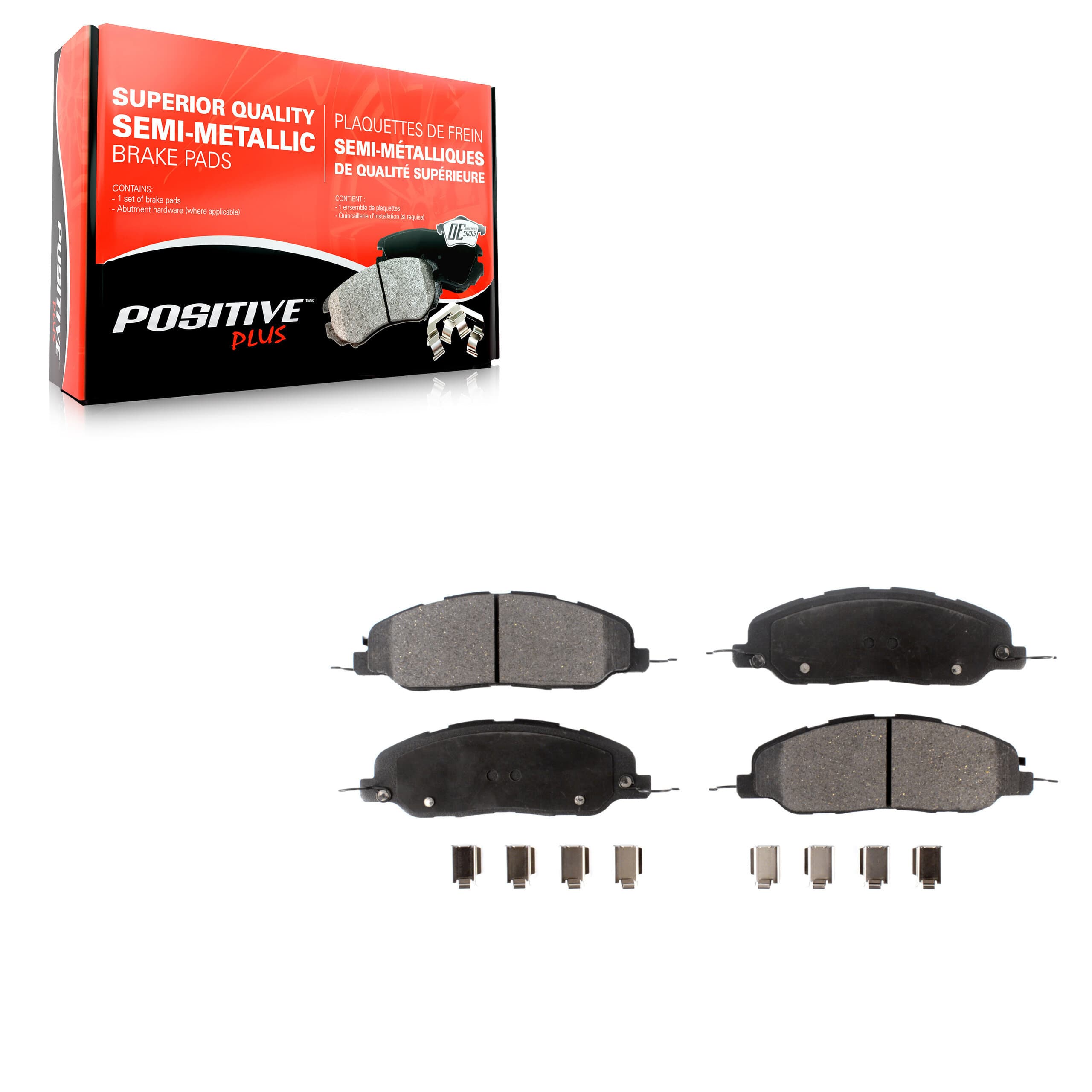 Positive Plus - PPF-D1463 - Front Disc Brake Pad image 1