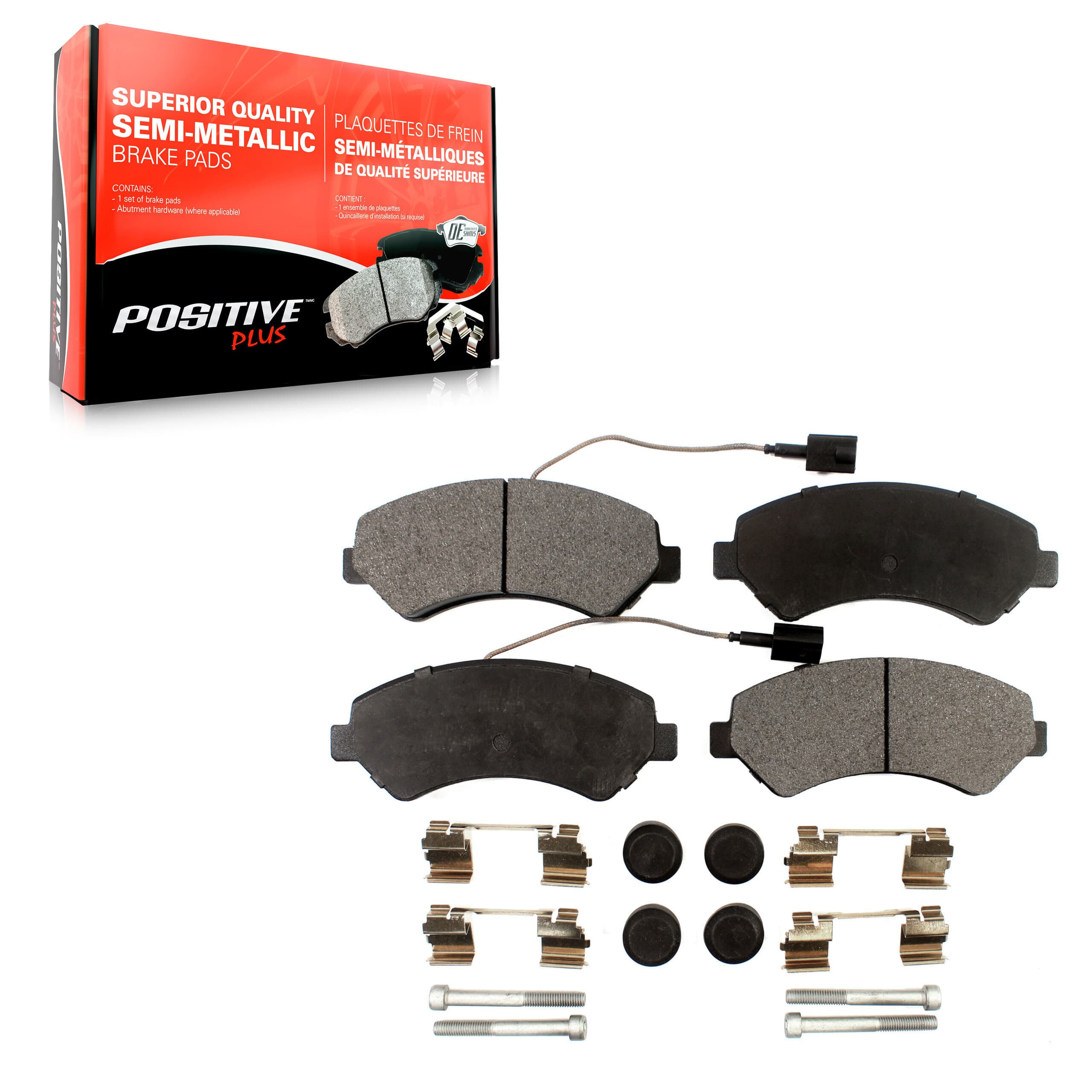 Positive Plus - PPF-D1540 - Front Disc Brake Pad image 1