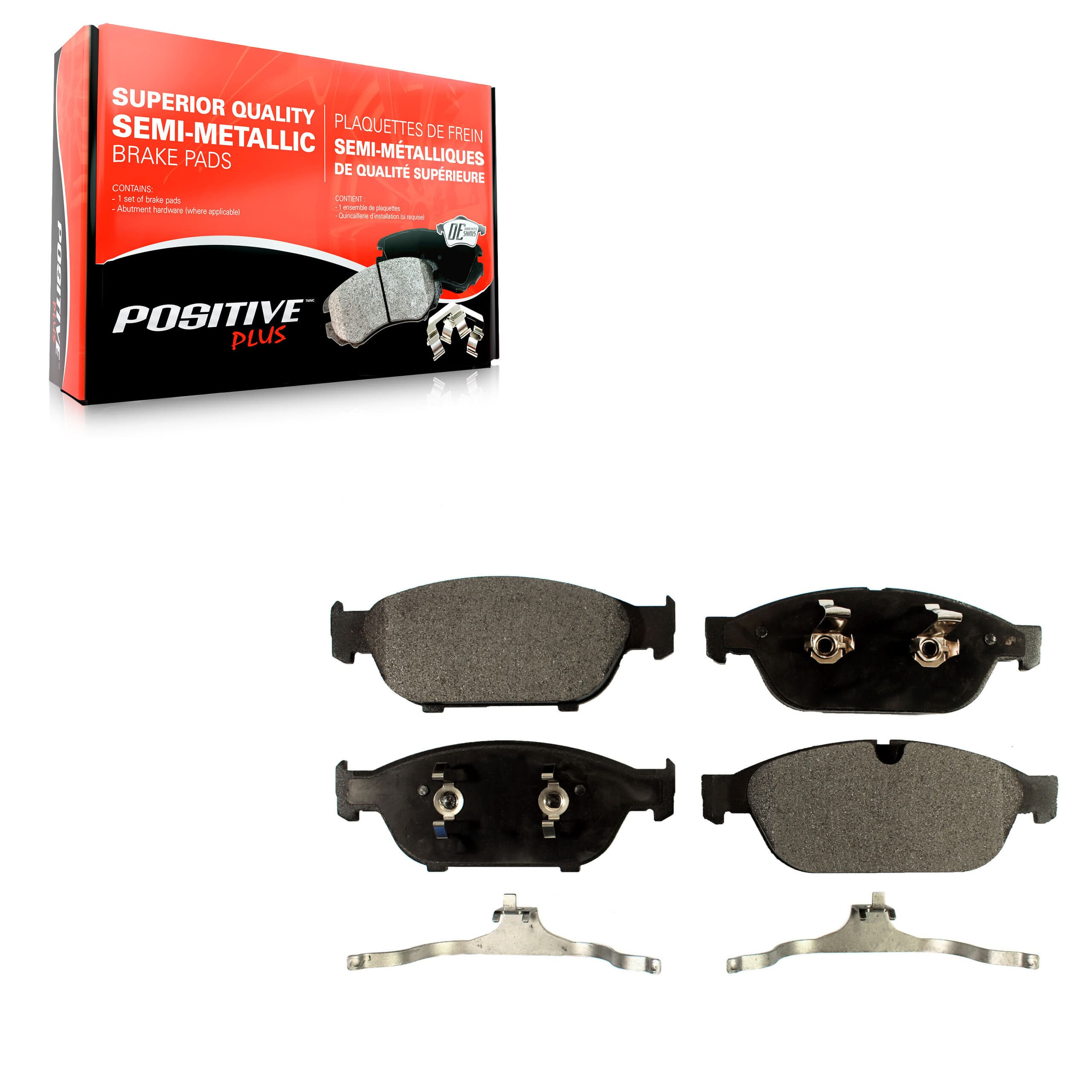 Positive Plus - PPF-D1549 - Front Disc Brake Pad image 1