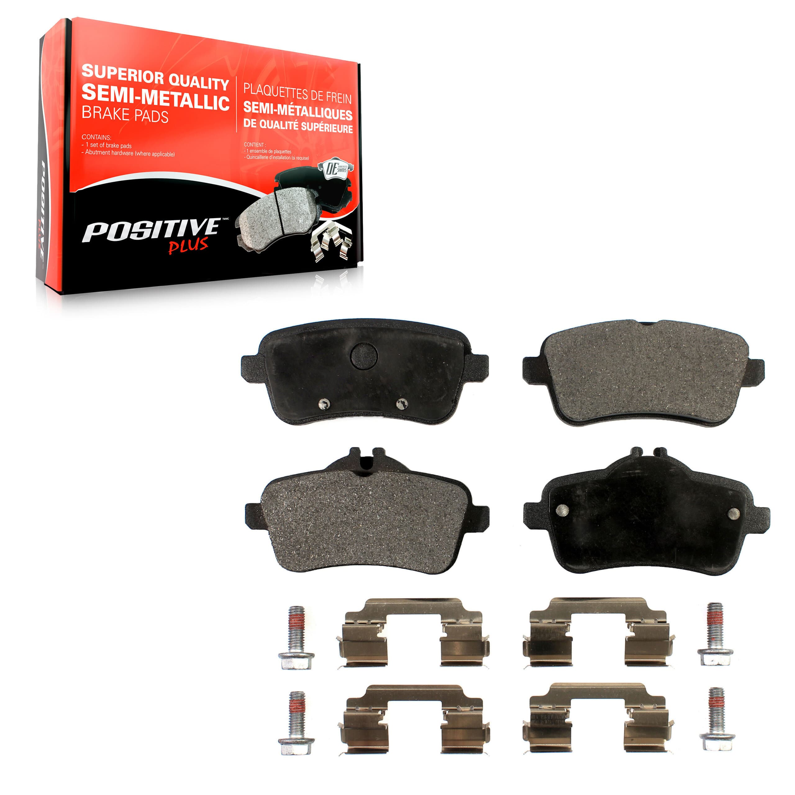Positive Plus - PPF-D1630 - Rear Disc Brake Pad image 1