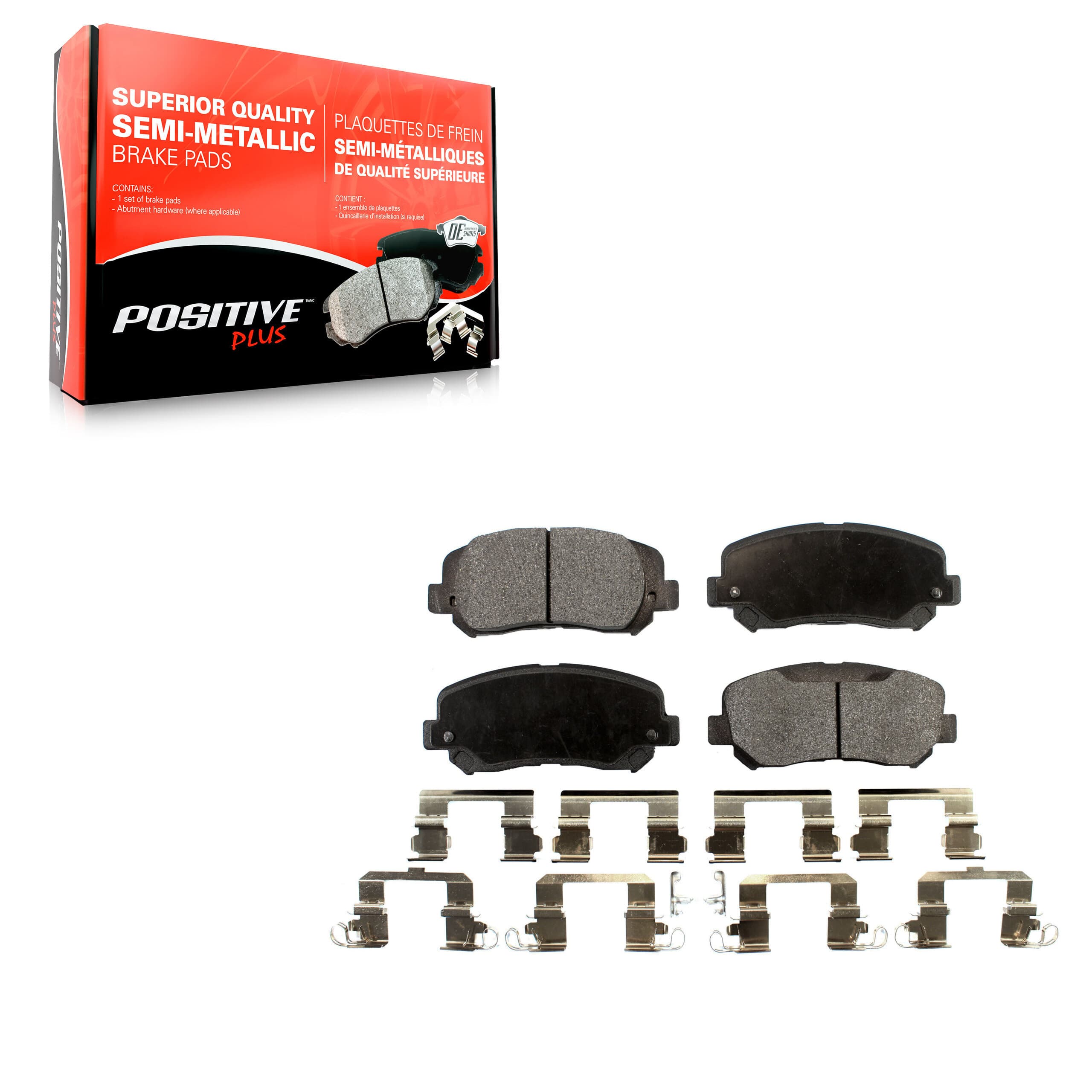 Positive Plus - PPF-D1640 - Front Disc Brake Pad image 1