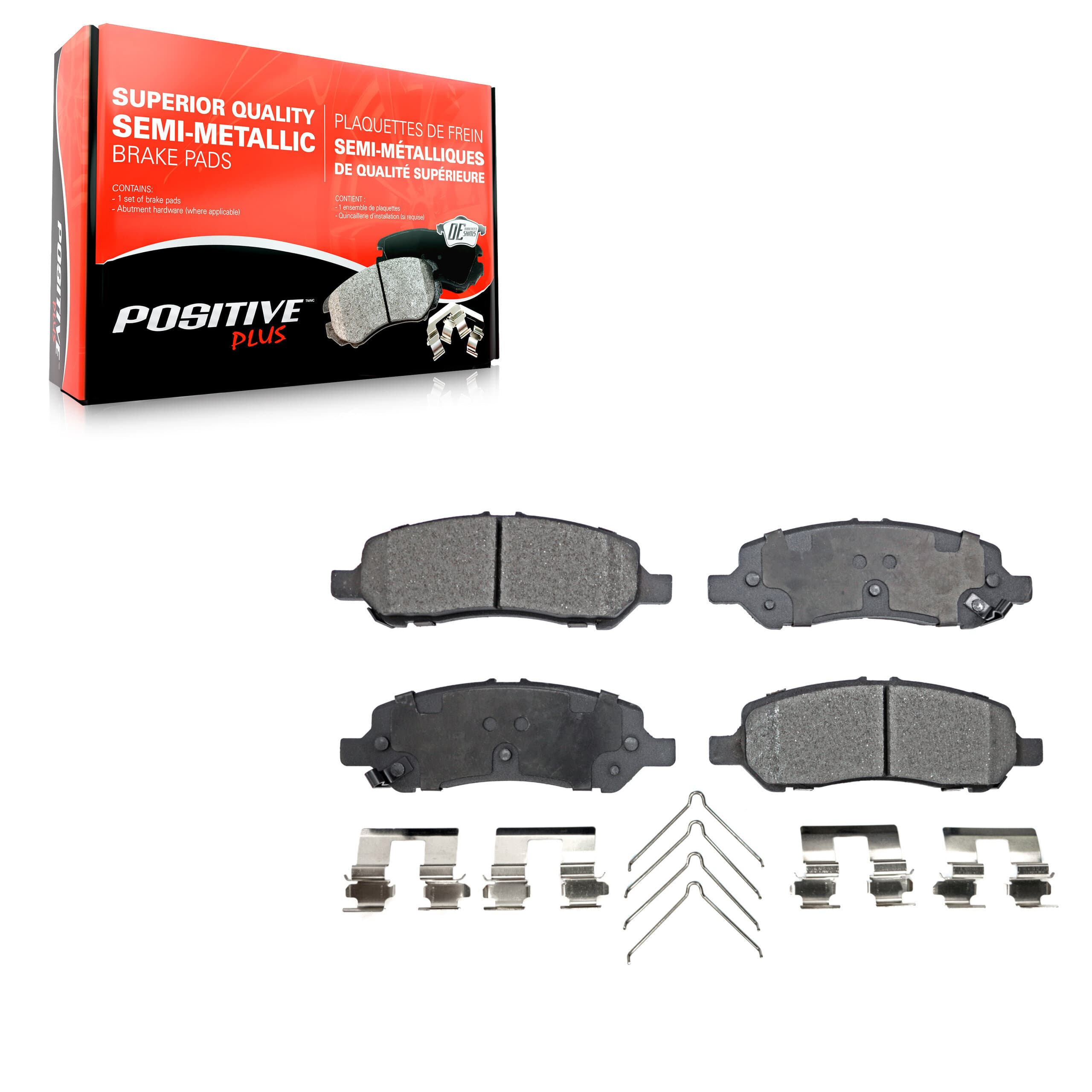 Positive Plus - PPF-D1647 - Rear Disc Brake Pad image 1