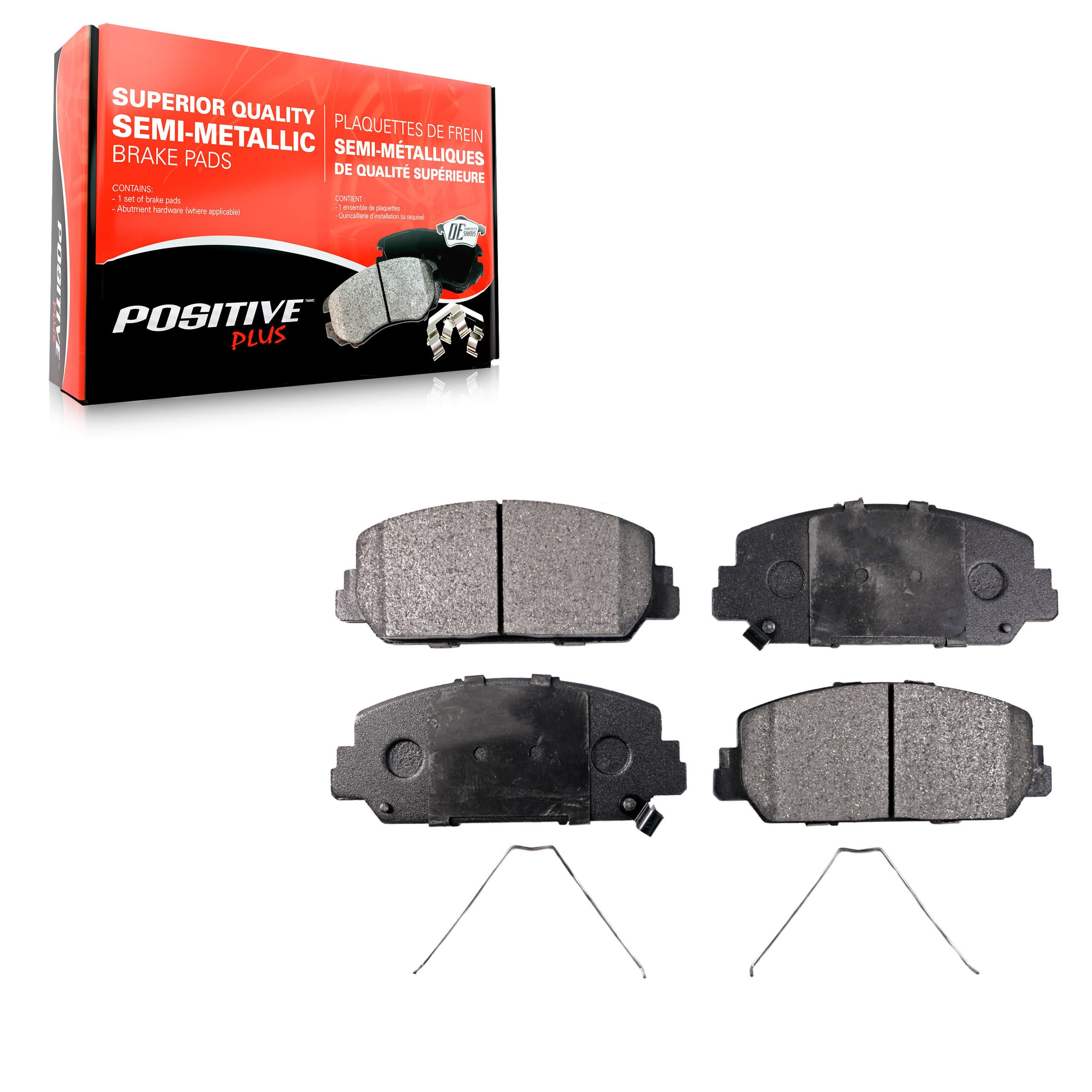 Positive Plus - PPF-D1697 - Front Disc Brake Pad image 1