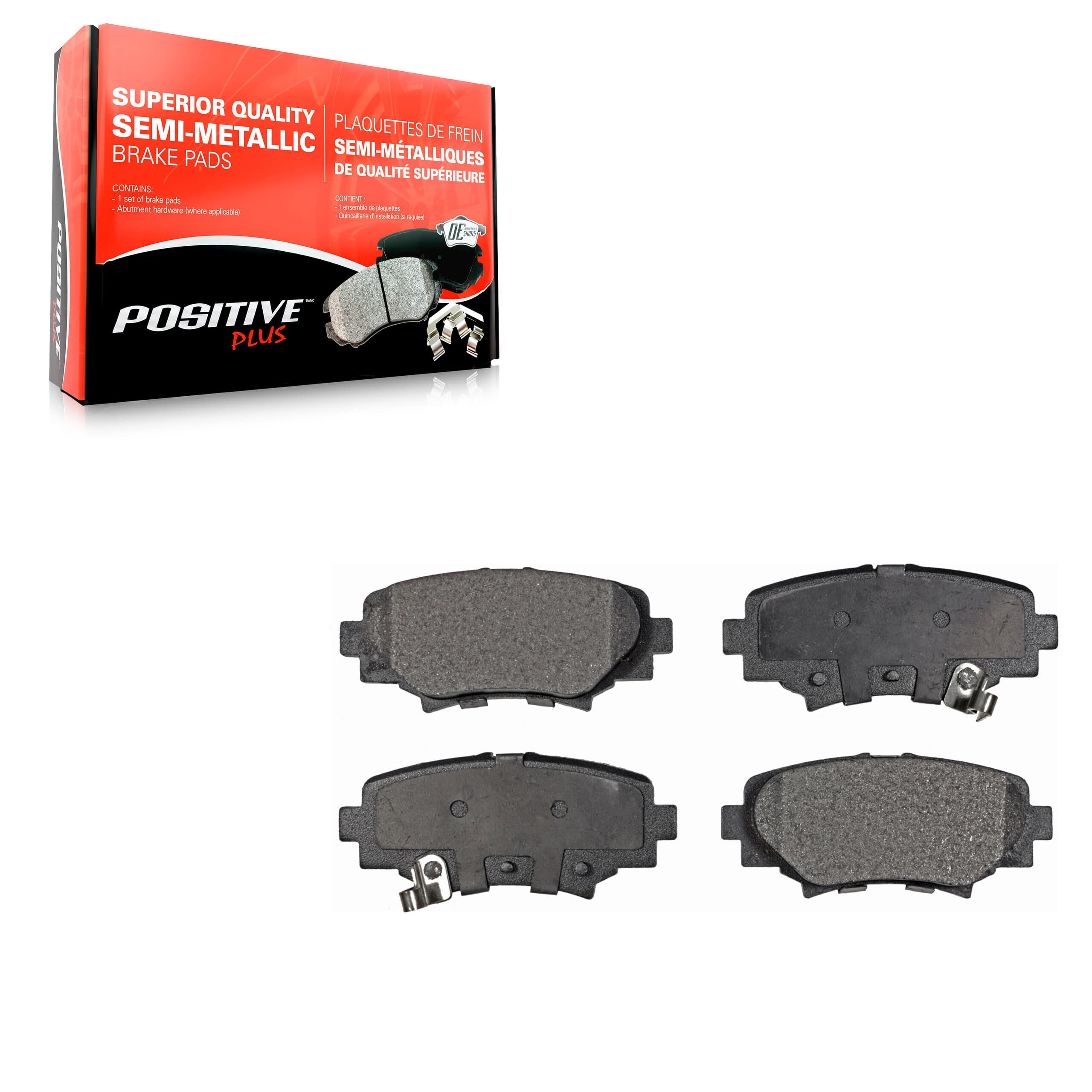 Positive Plus - PPF-D1729 - Rear Disc Brake Pad image 1