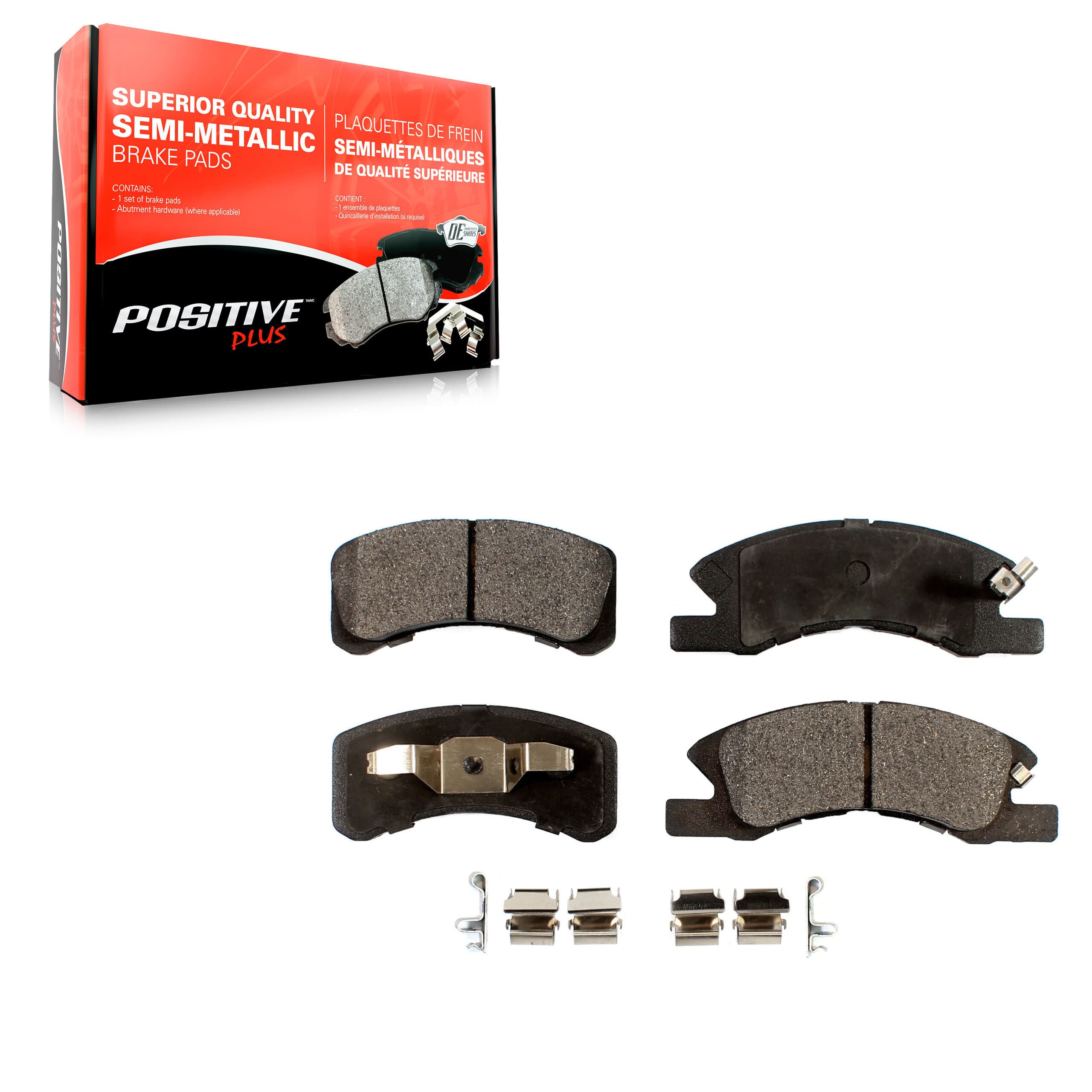 Positive Plus - PPF-D1731 - Front Disc Brake Pad image 1