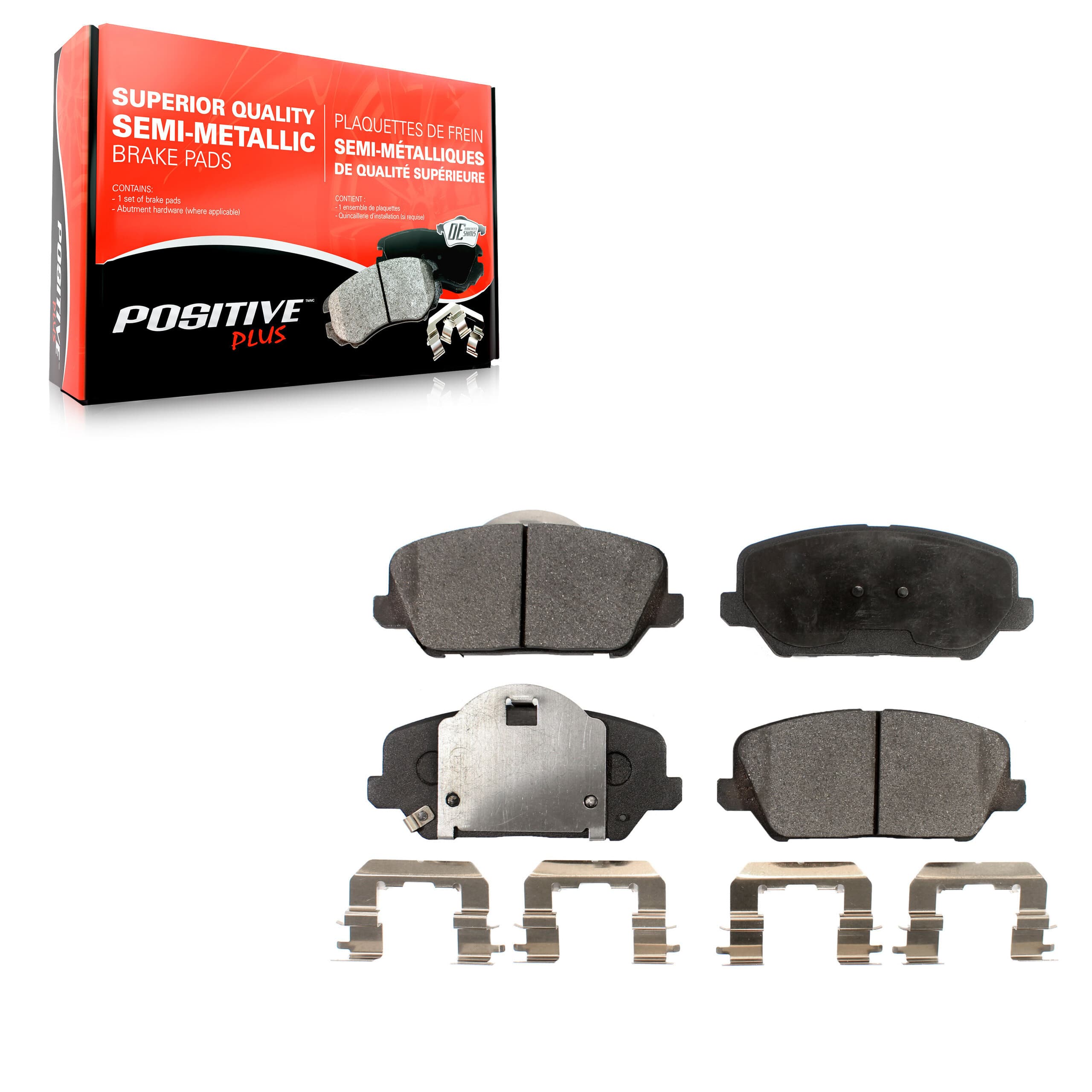 Positive Plus - PPF-D1735 - Front Disc Brake Pad image 1