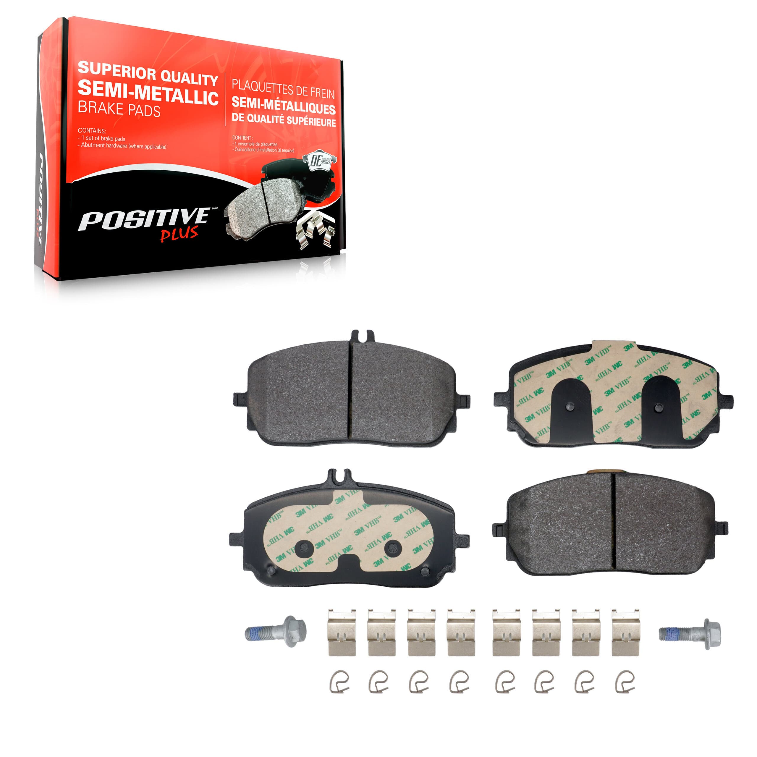 Positive Plus - PPF-D2209 - Front Disc Brake Pad image 1