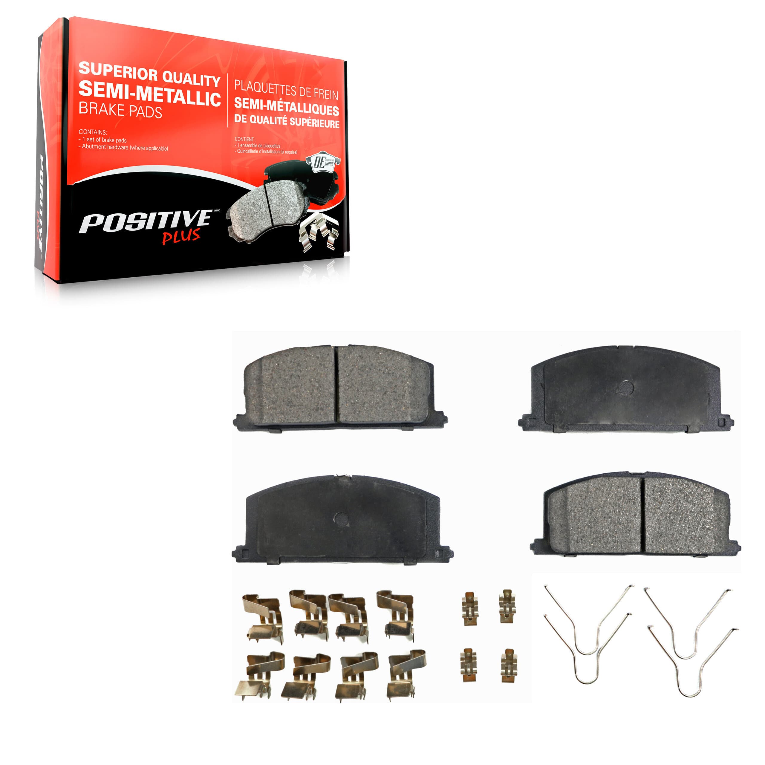 Positive Plus - PPF-D242 - Front Disc Brake Pad image 1