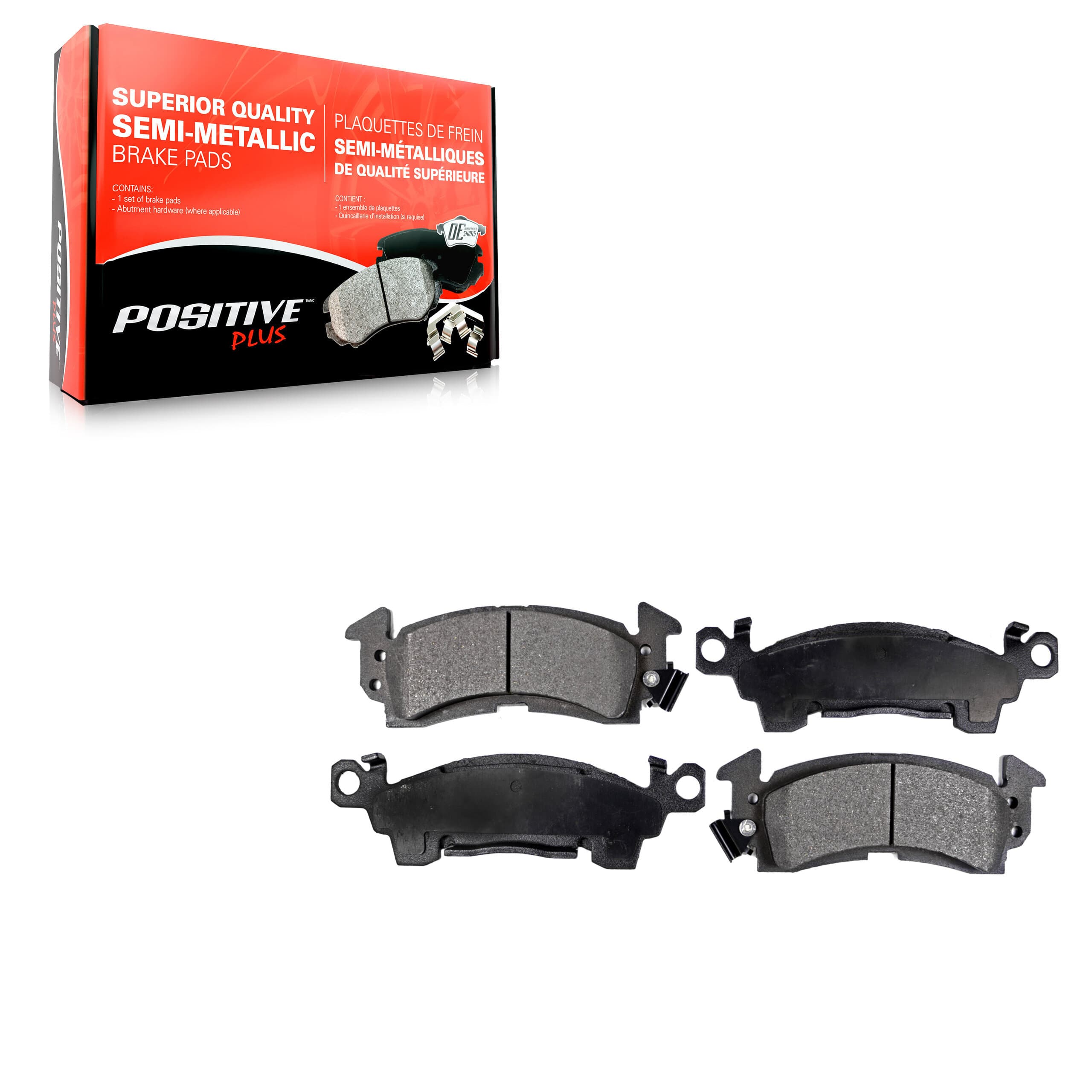 Positive Plus - PPF-D52 - Front Disc Brake Pad image 1