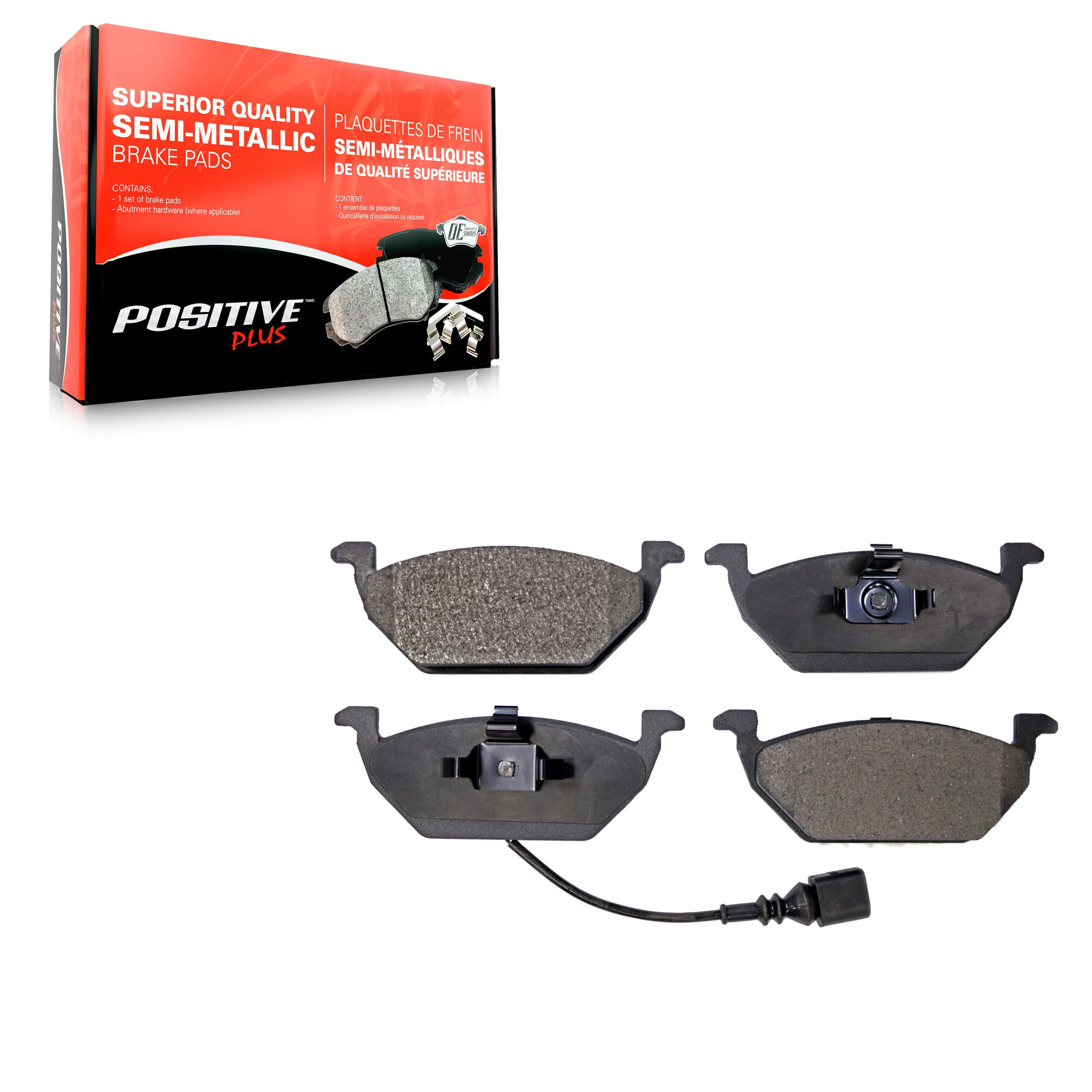 Positive Plus - PPF-D768A - Front Disc Brake Pad image 1