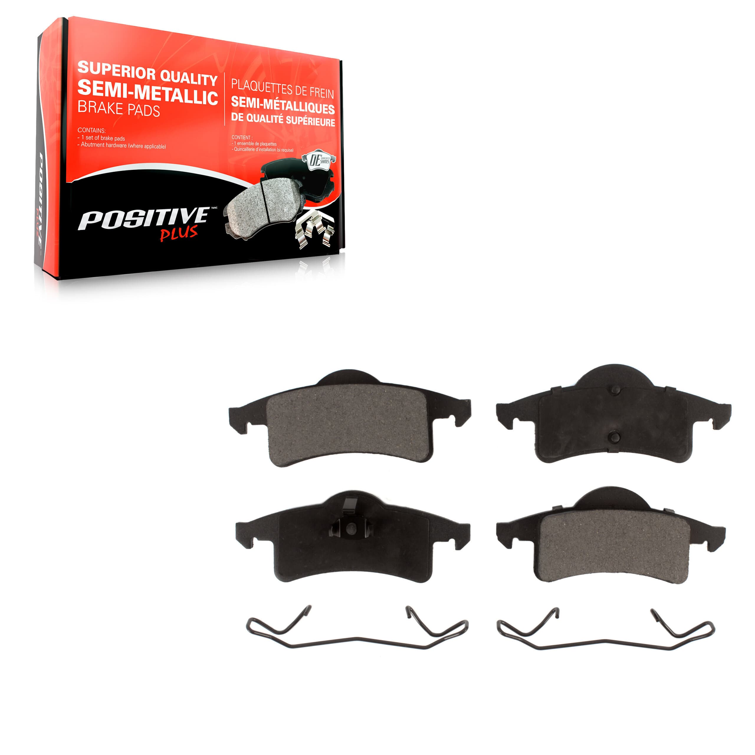 Positive Plus - PPF-D791 - Rear Disc Brake Pad image 1