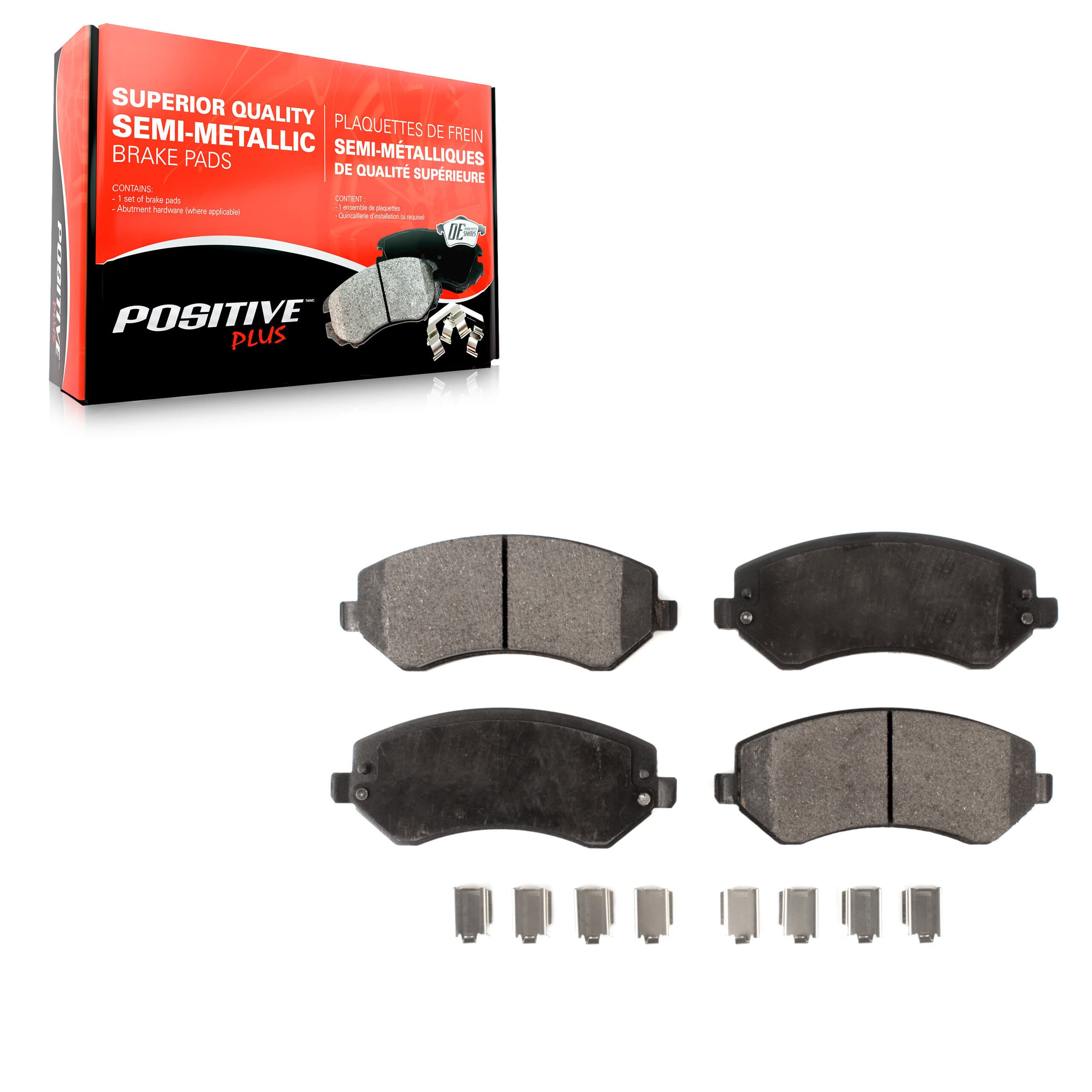 Positive Plus - PPF-D856 - Front Disc Brake Pad image 1