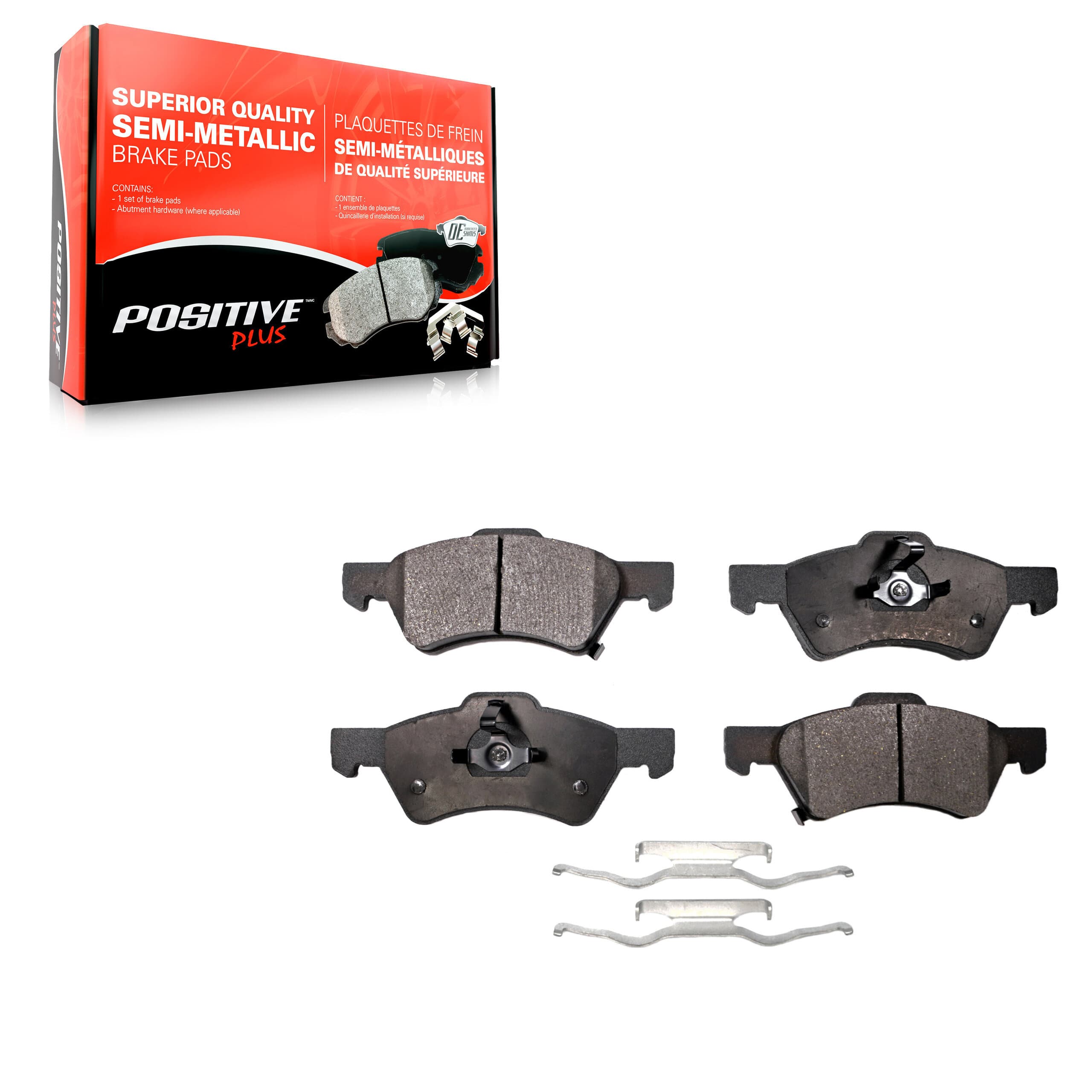 Positive Plus - PPF-D857 - Front Disc Brake Pad image 1