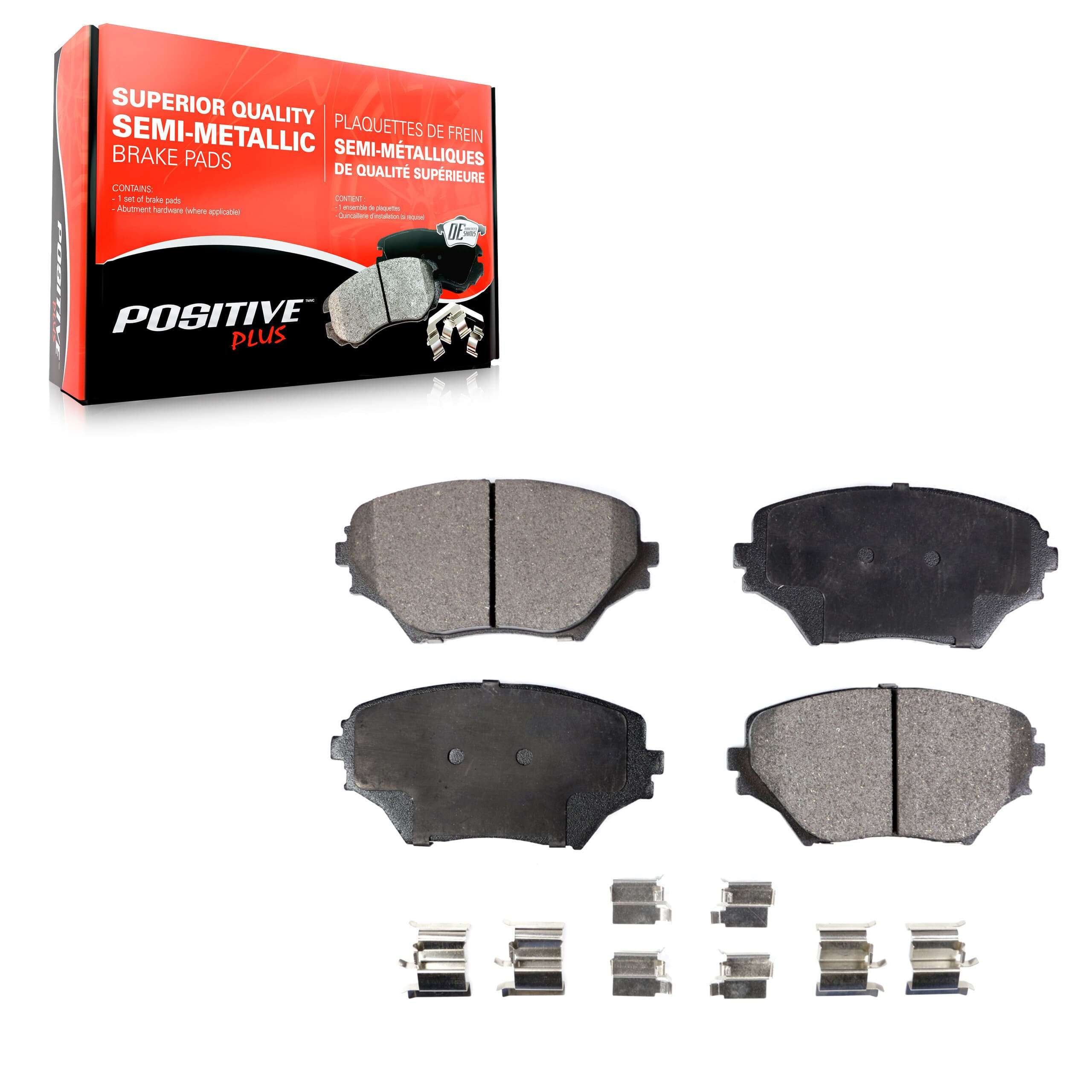 Positive Plus - PPF-D862 - Front Disc Brake Pad image 1