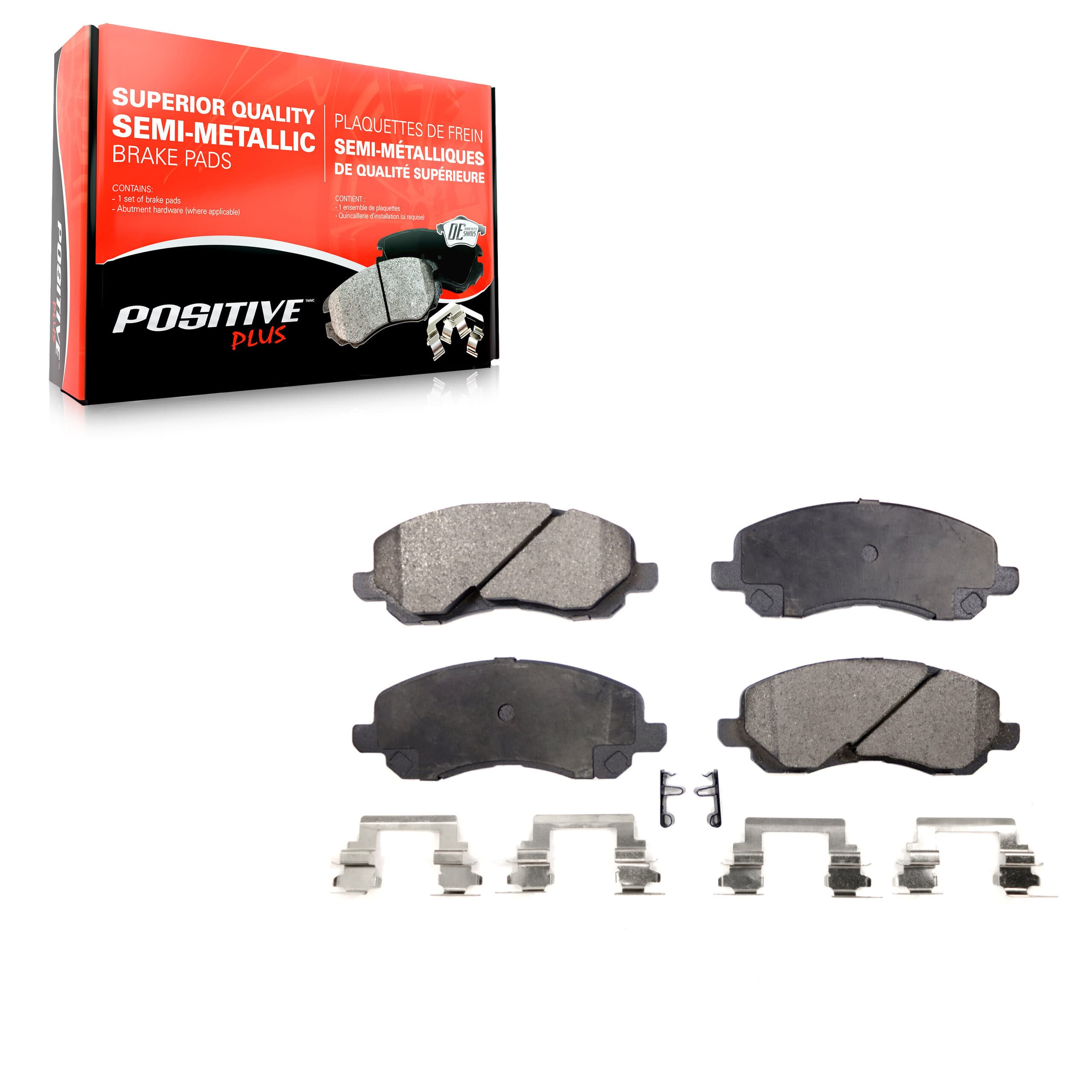 Positive Plus - PPF-D866 - Front Disc Brake Pad image 1