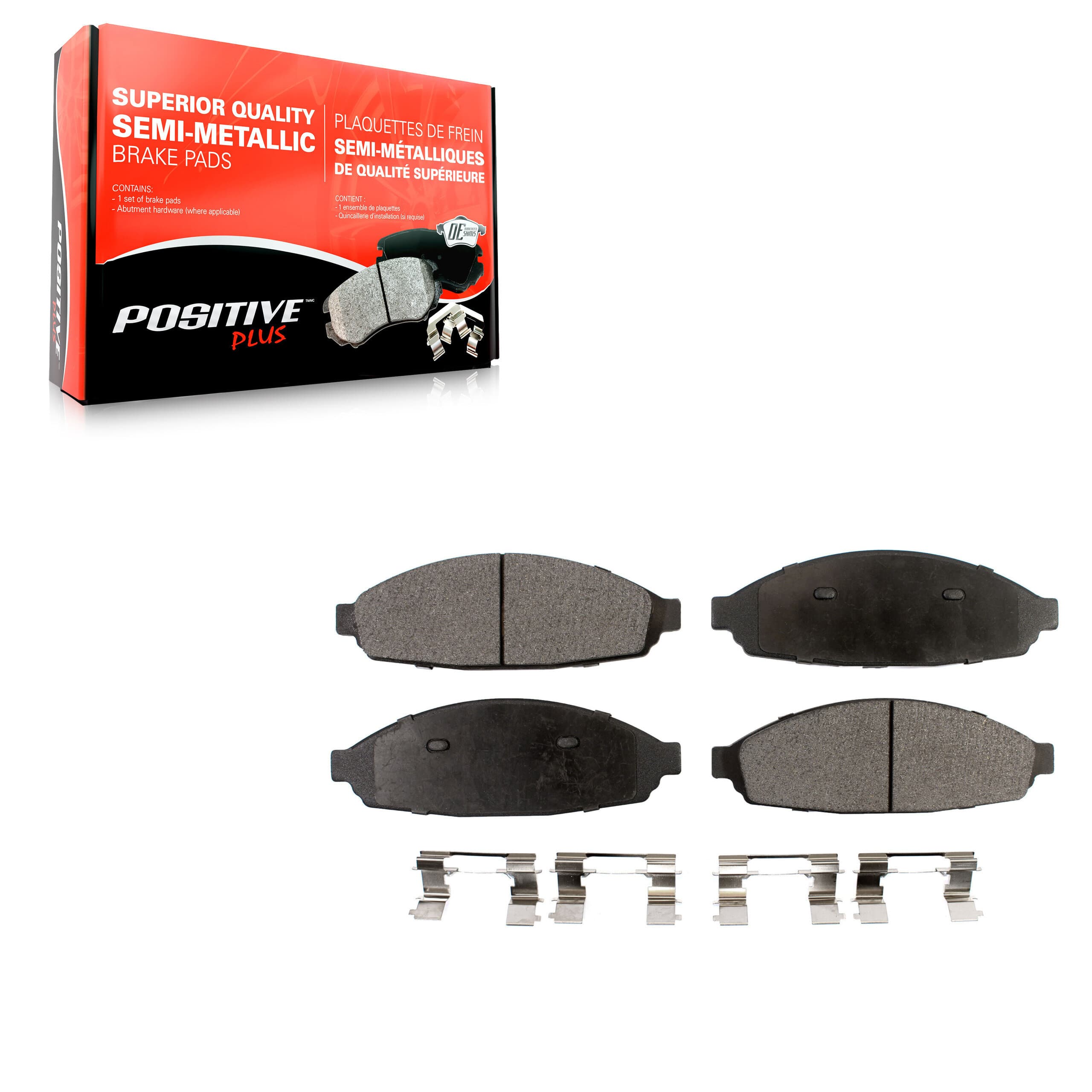 Positive Plus - PPF-D931 - Front Disc Brake Pad image 1