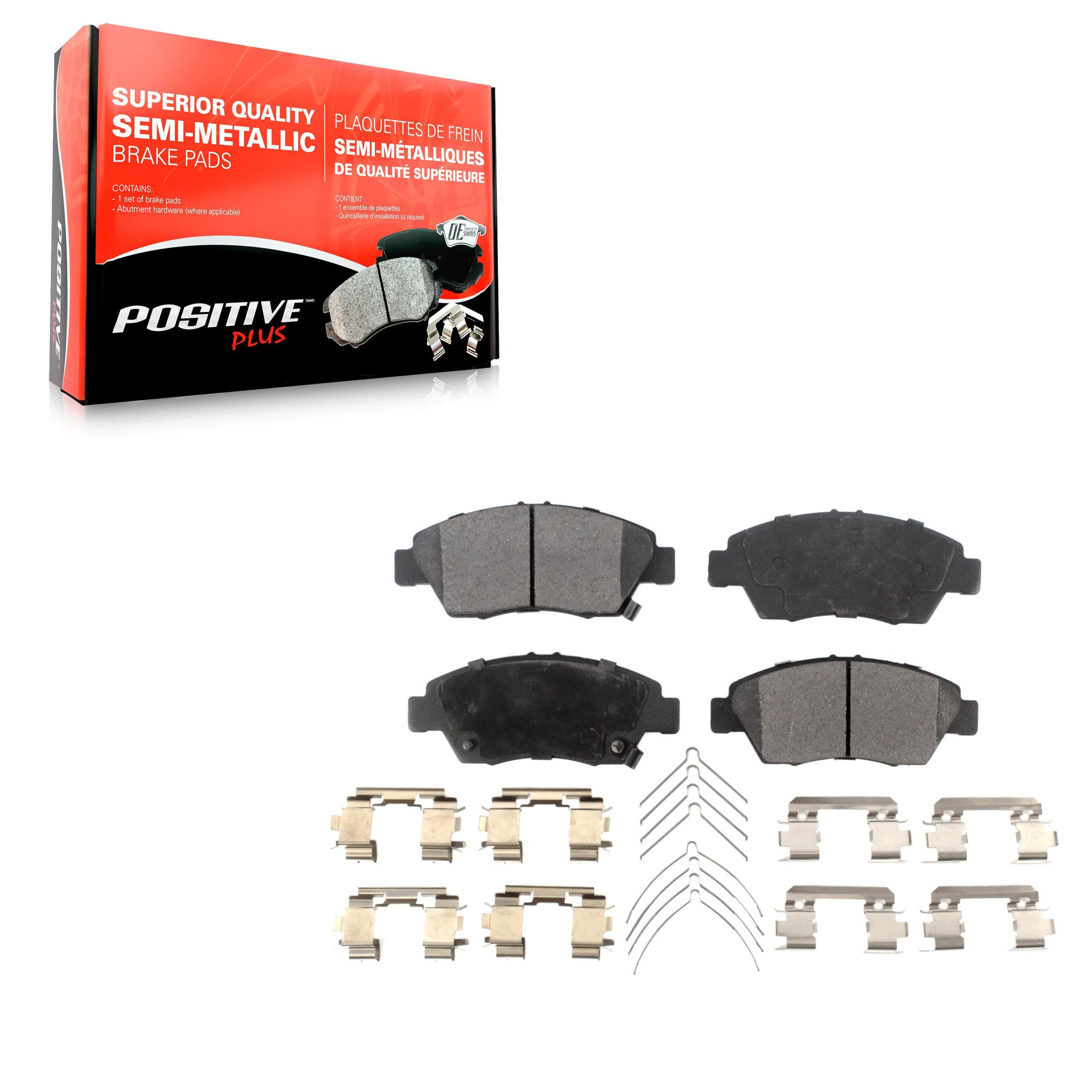 Positive Plus - PPF-D948 - Front Disc Brake Pad image 1
