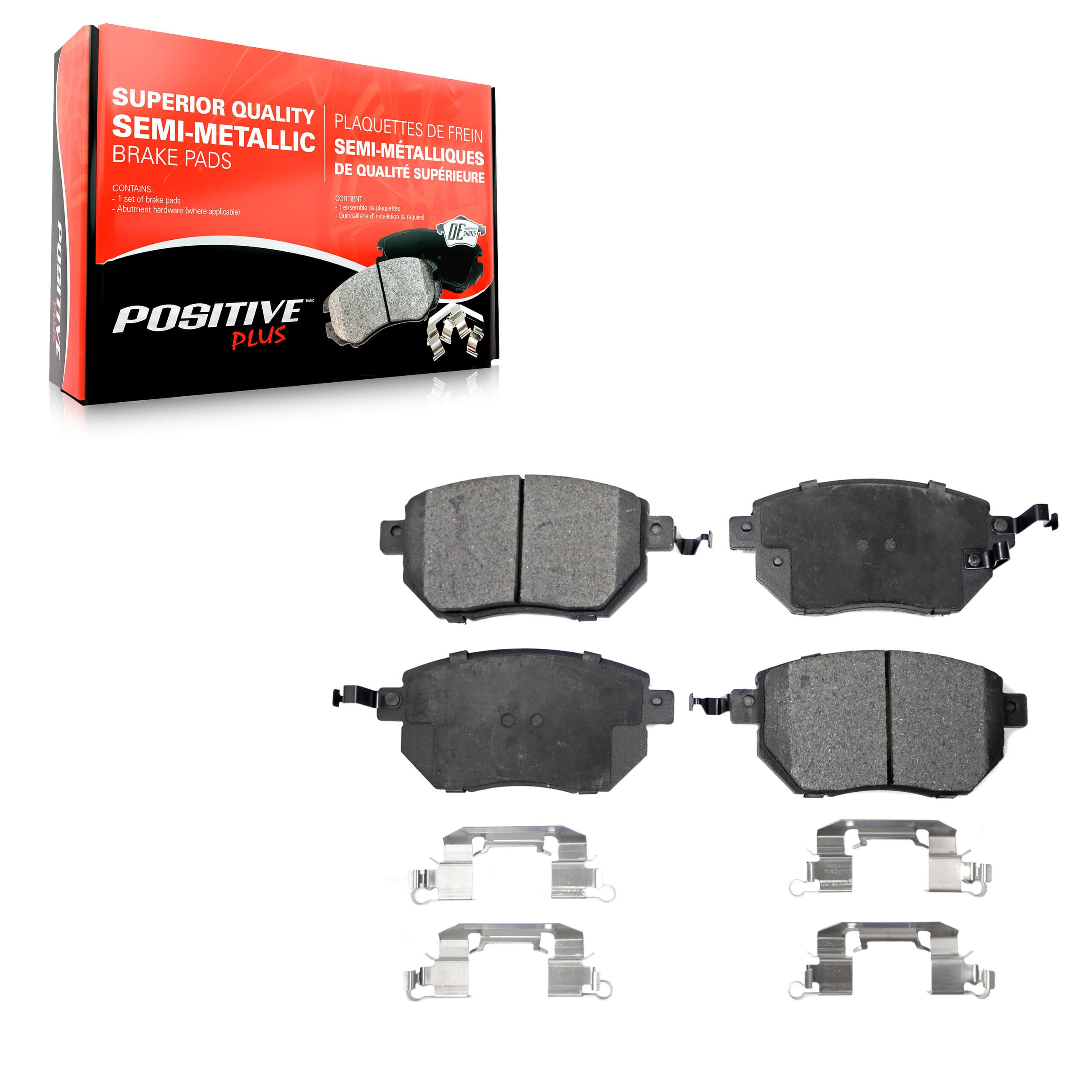 Positive Plus - PPF-D969 - Front Disc Brake Pad image 1