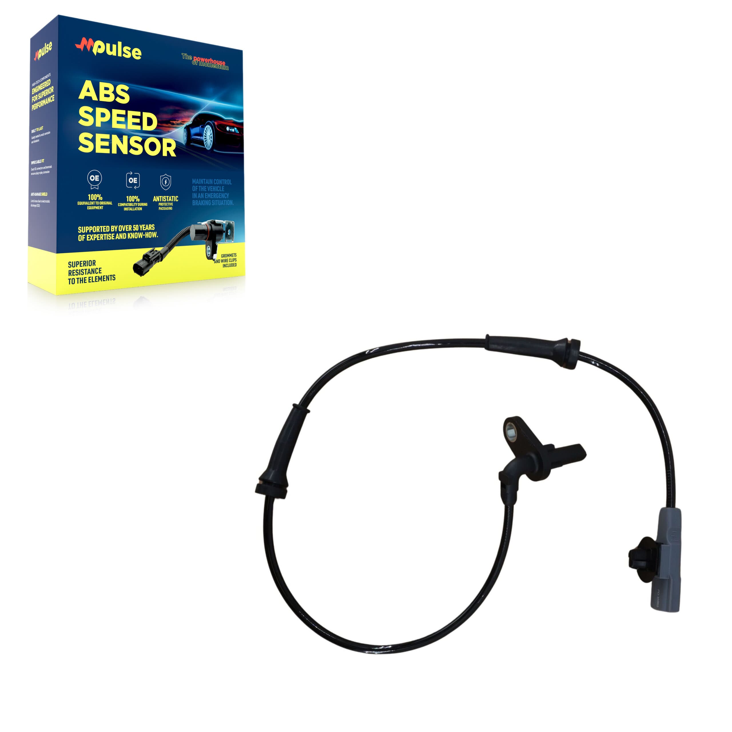 Mpulse - SEN-2ABS0858 - Rear Left ABS Wheel Speed Sensor image 1