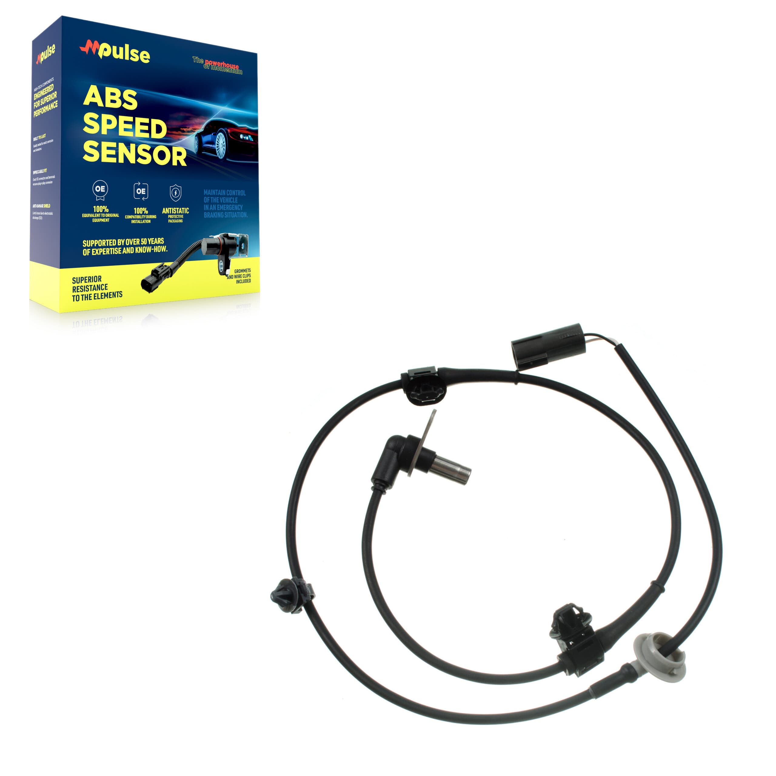 Mpulse - SEN-2ABS1670 - Front Left ABS Wheel Speed Sensor image 1