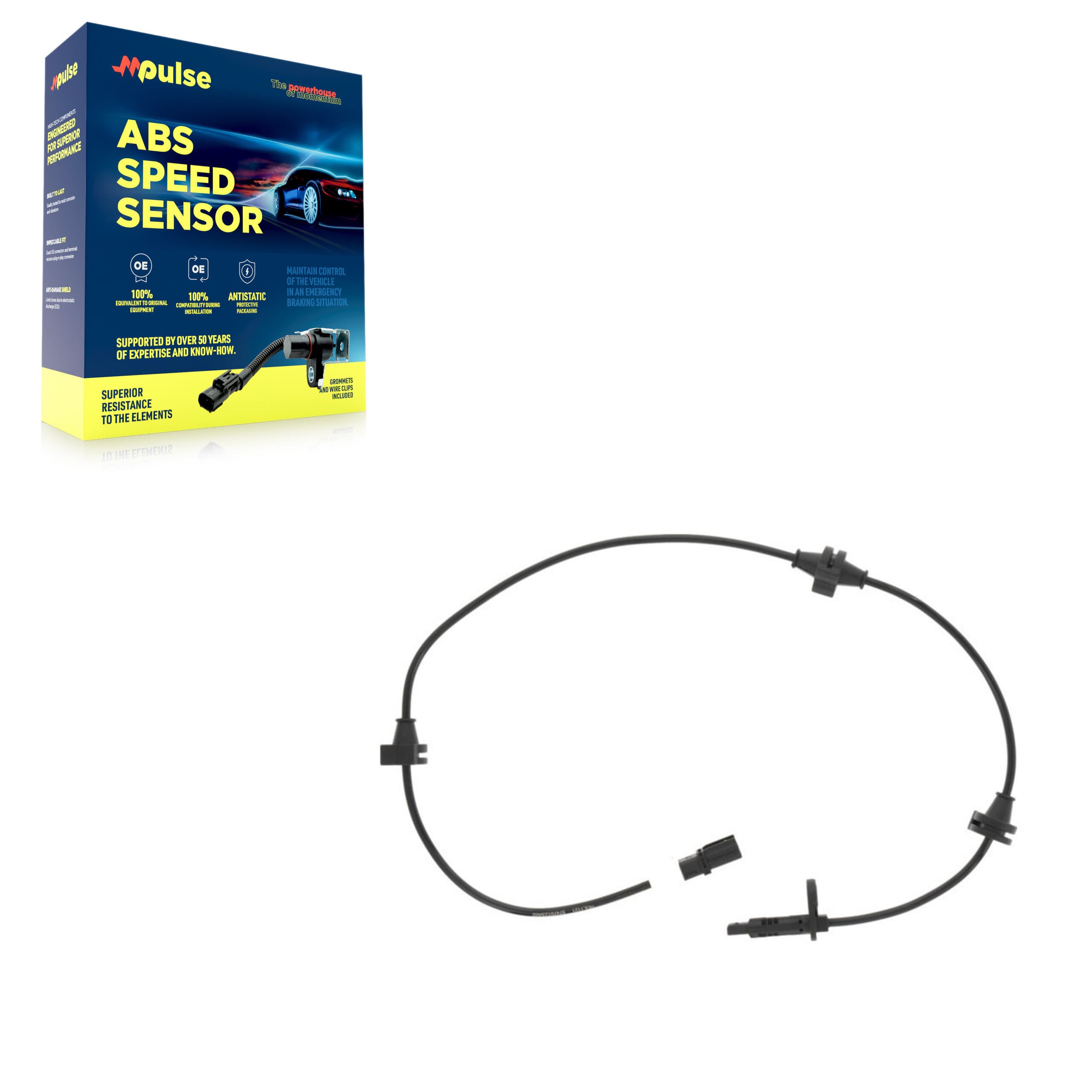 Mpulse - SEN-2ABS2968 - Rear Right ABS Wheel Speed Sensor image 1