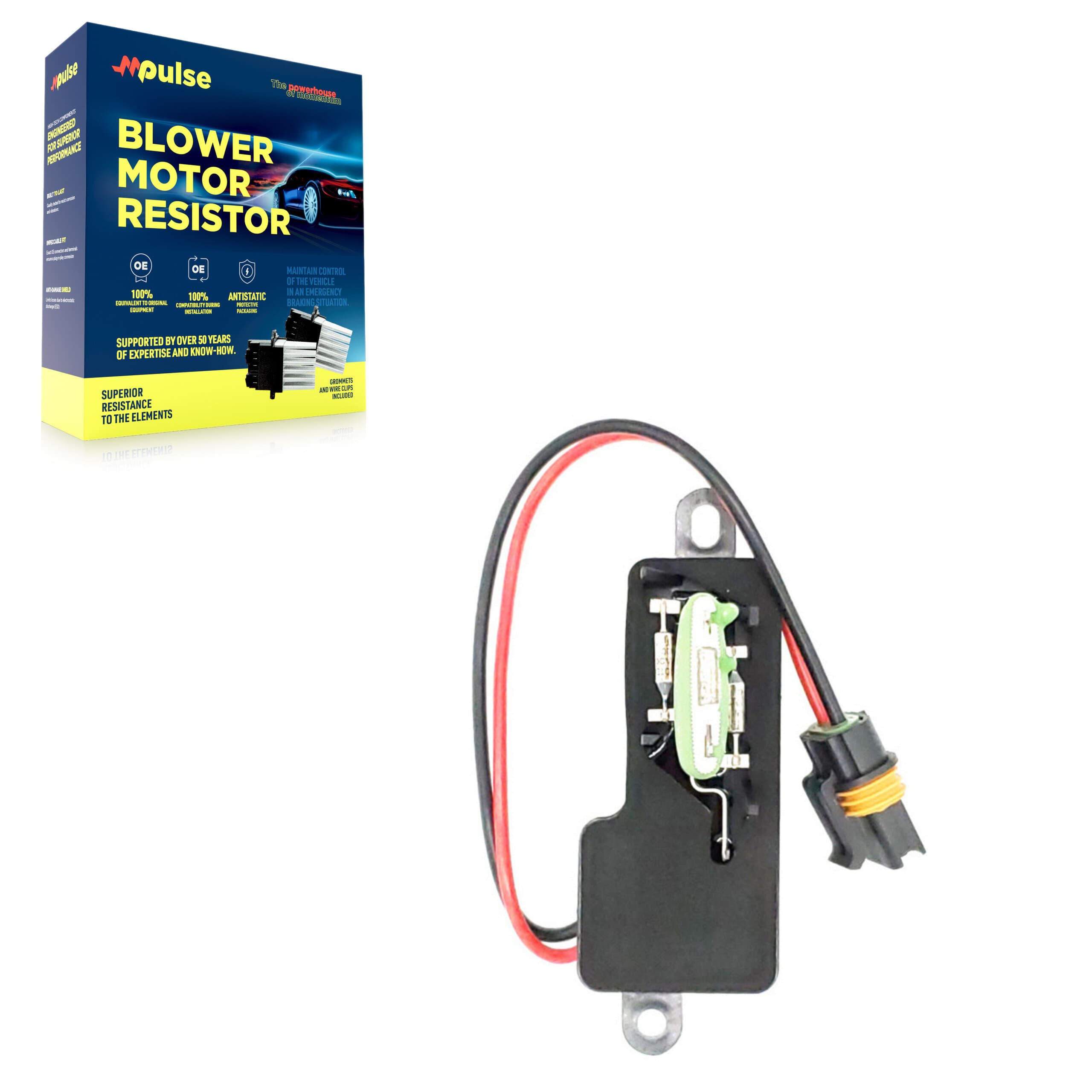 Mpulse - SEN-2BMR0039 - Front HVAC Blower Motor Resistor image 1