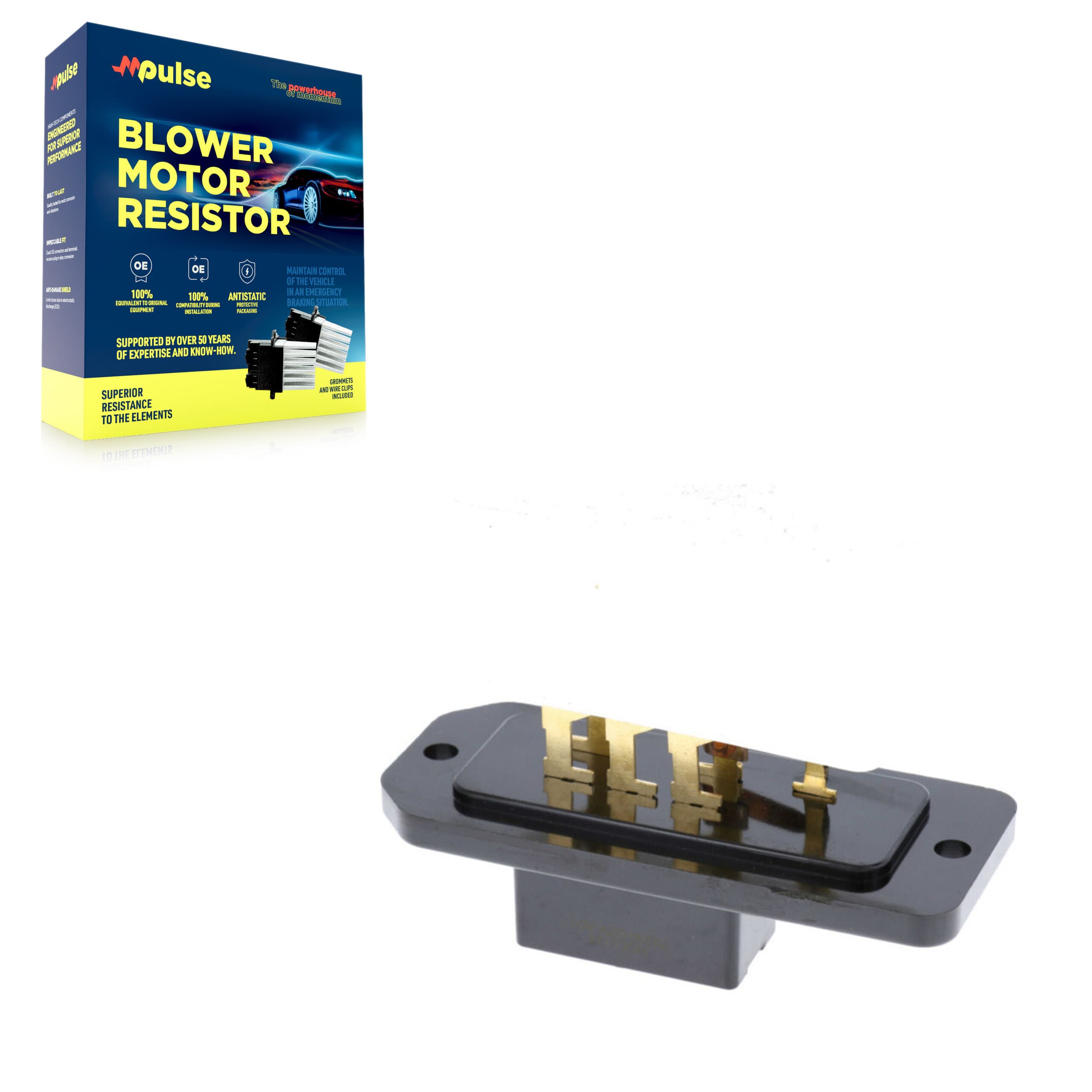 Mpulse - SEN-2BMR0431 - Rear HVAC Blower Motor Resistor image 1