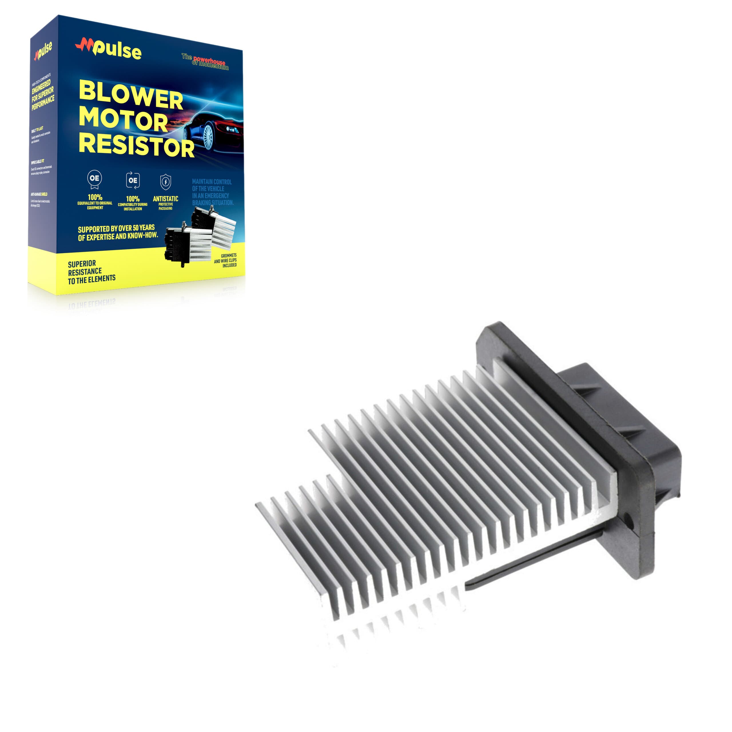 Mpulse - SEN-2BMR0519 - Front HVAC Blower Motor Resistor image 1
