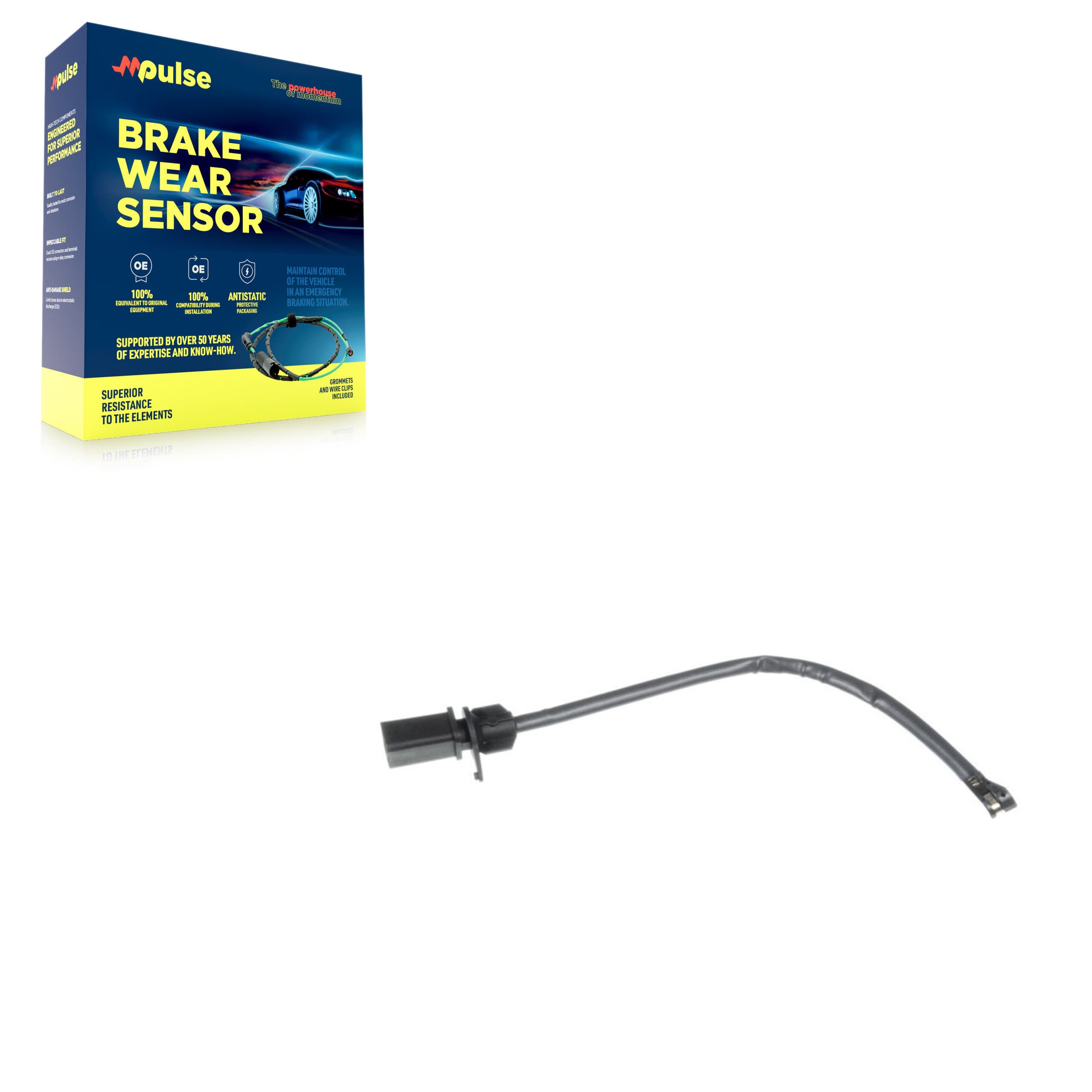 Mpulse - SEN-2BWS0058 - Front Disc Brake Pad Wear Sensor image 1