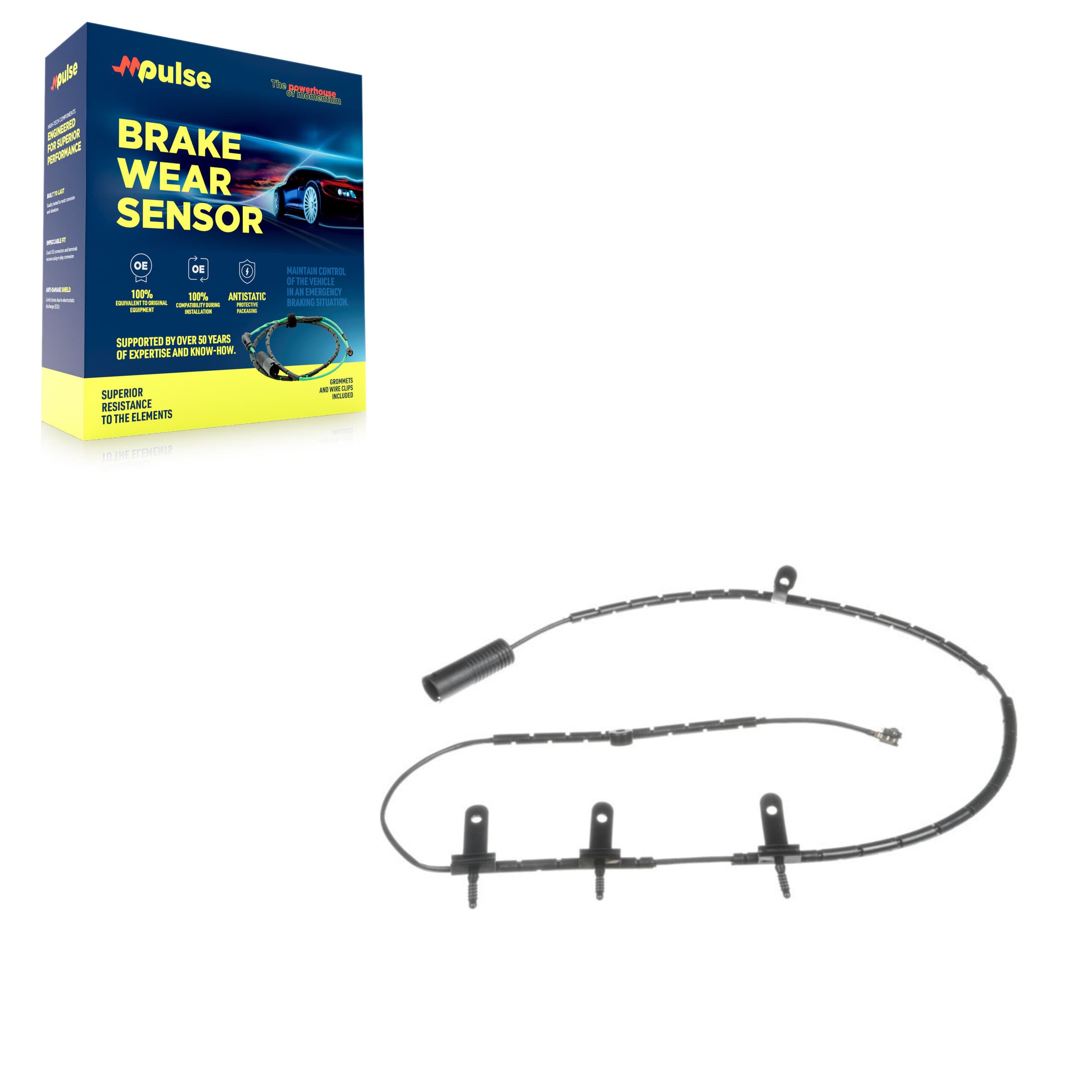 Mpulse - SEN-2BWS0148 - Rear Disc Brake Pad Wear Sensor image 1