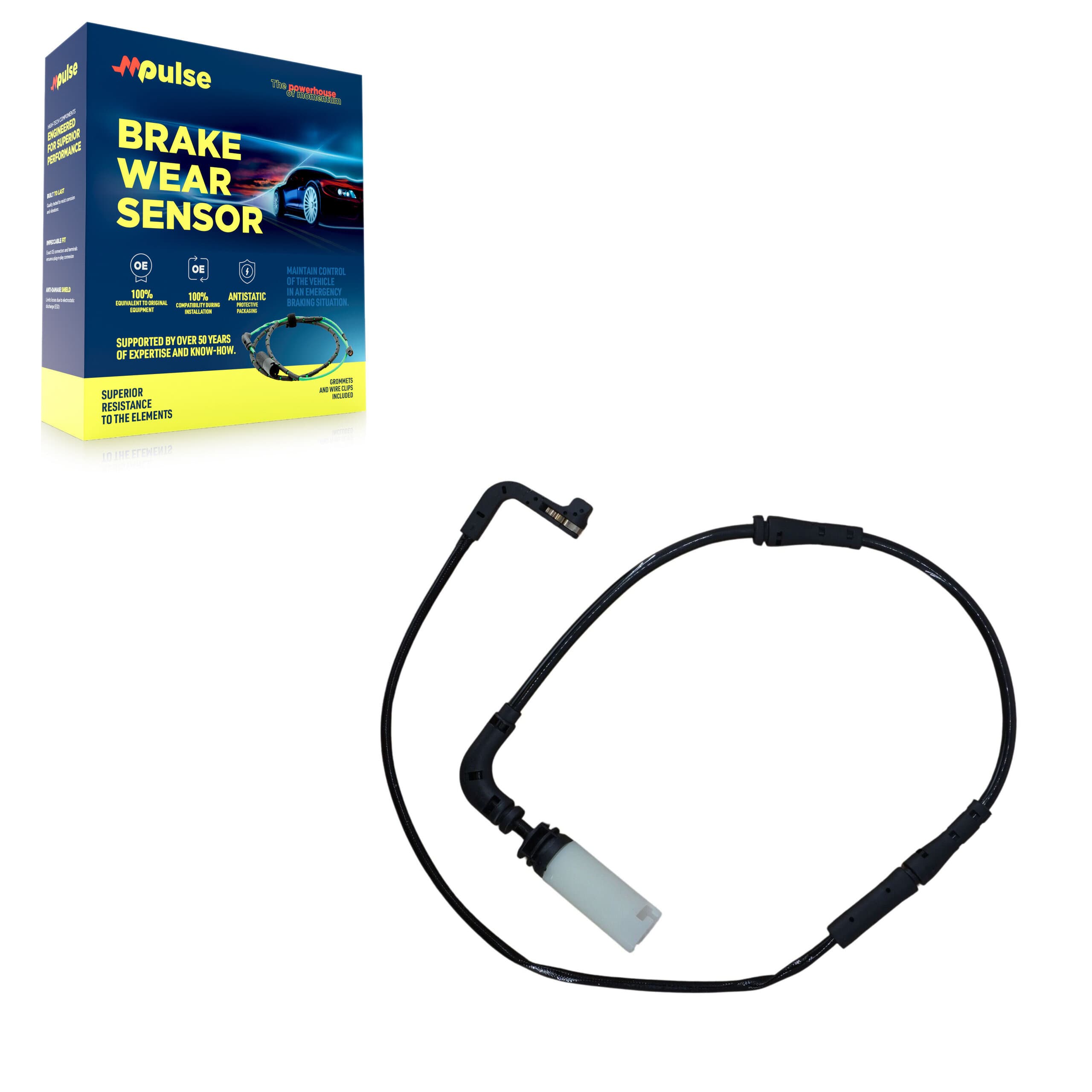 Mpulse - SEN-2BWS0151 - Rear Disc Brake Pad Wear Sensor image 1