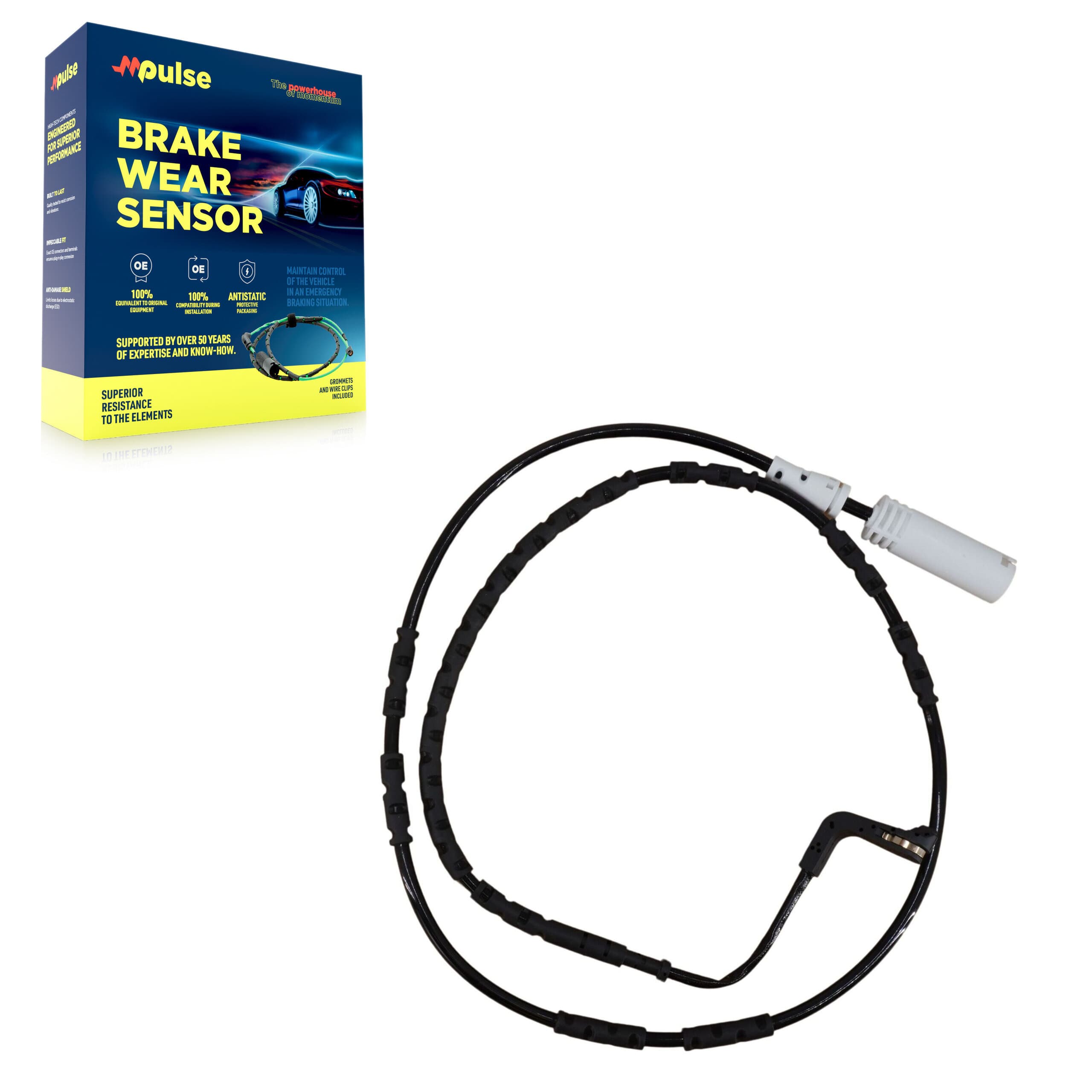 Mpulse - SEN-2BWS0161 - Rear Disc Brake Pad Wear Sensor image 1