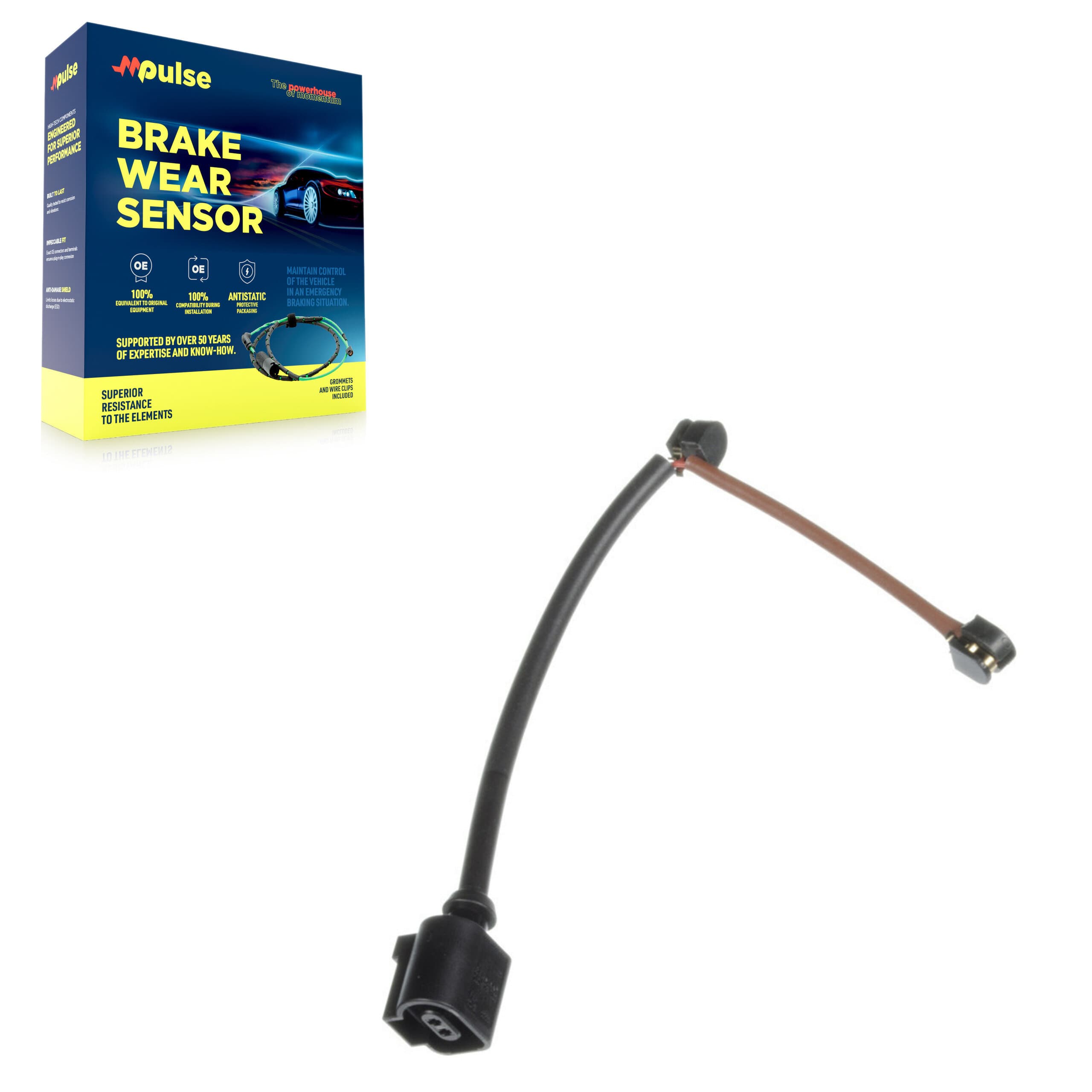 Mpulse - SEN-2BWS0231 - Rear Disc Brake Pad Wear Sensor image 1