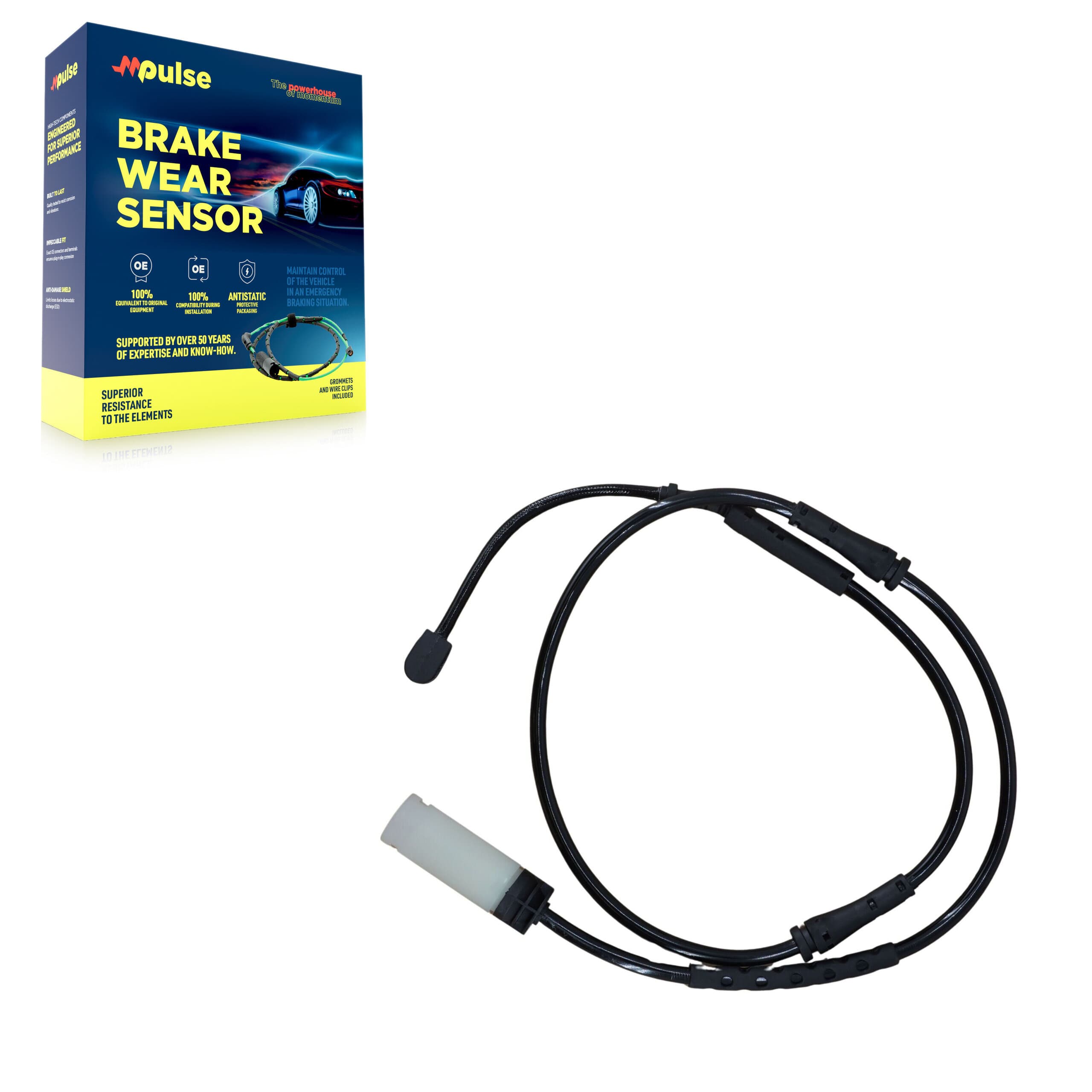 Mpulse - SEN-2BWS0248 - Front Disc Brake Pad Wear Sensor image 1