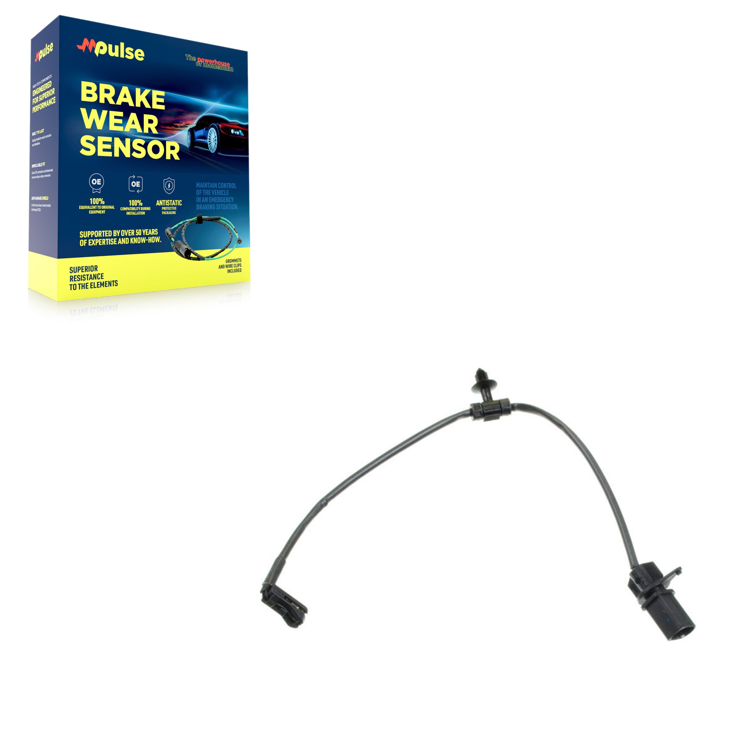 Mpulse - SEN-2BWS0434 - Rear Disc Brake Pad Wear Sensor image 1